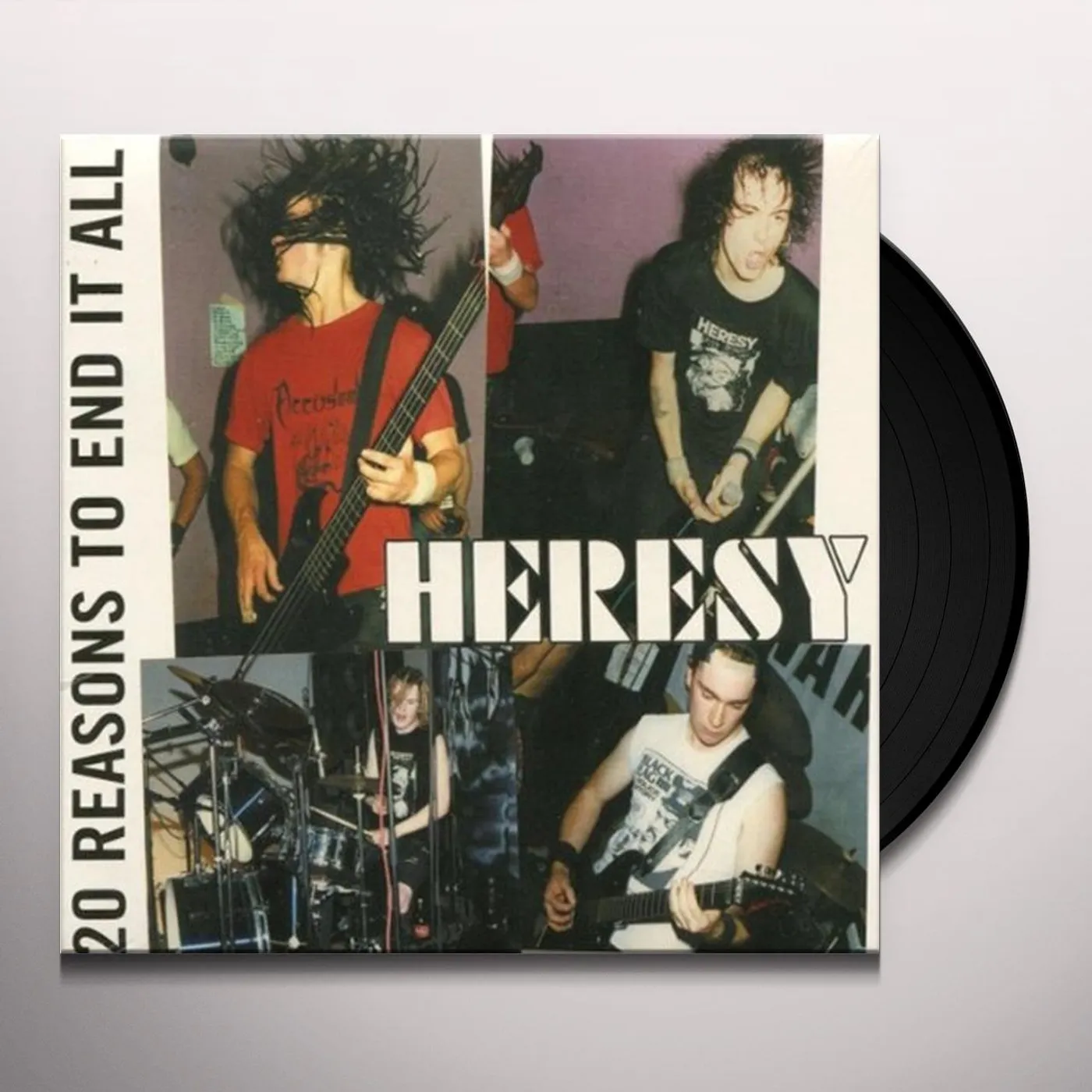 Heresy 20 REASONS TO END IT ALL Vinyl Record
