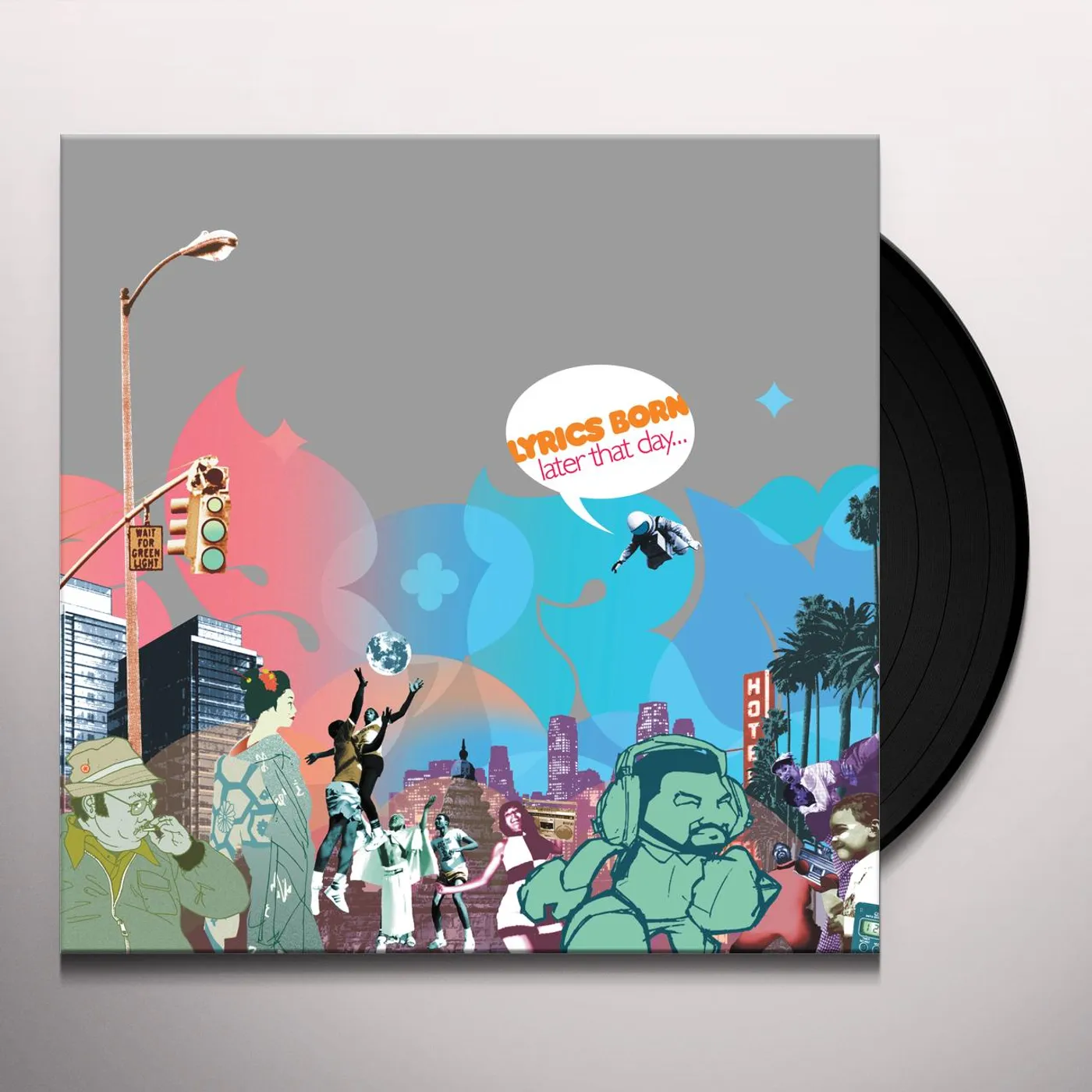 Lyrics Born LATER THAT DAY Vinyl Record
