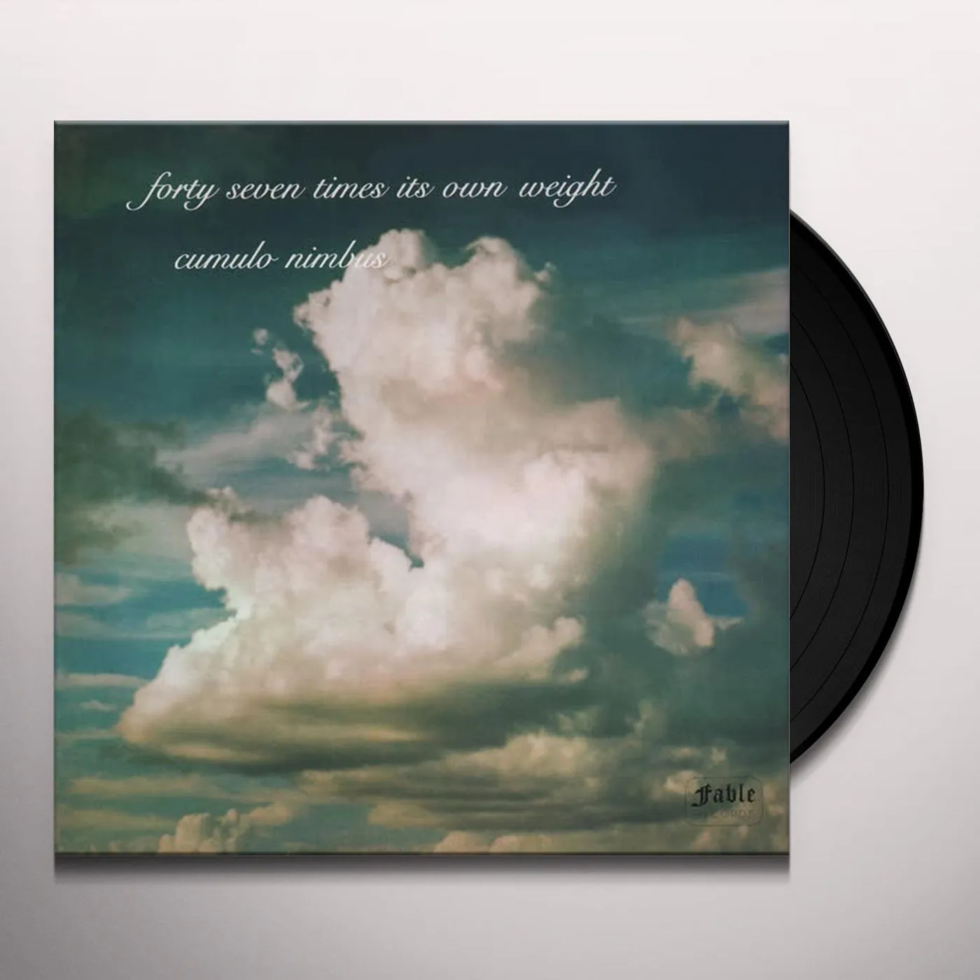 Forty Seven Times Its Own Weight MARCH OF THE GOOBER WOOBERS / CUMULO NIMBUS Vinyl Record