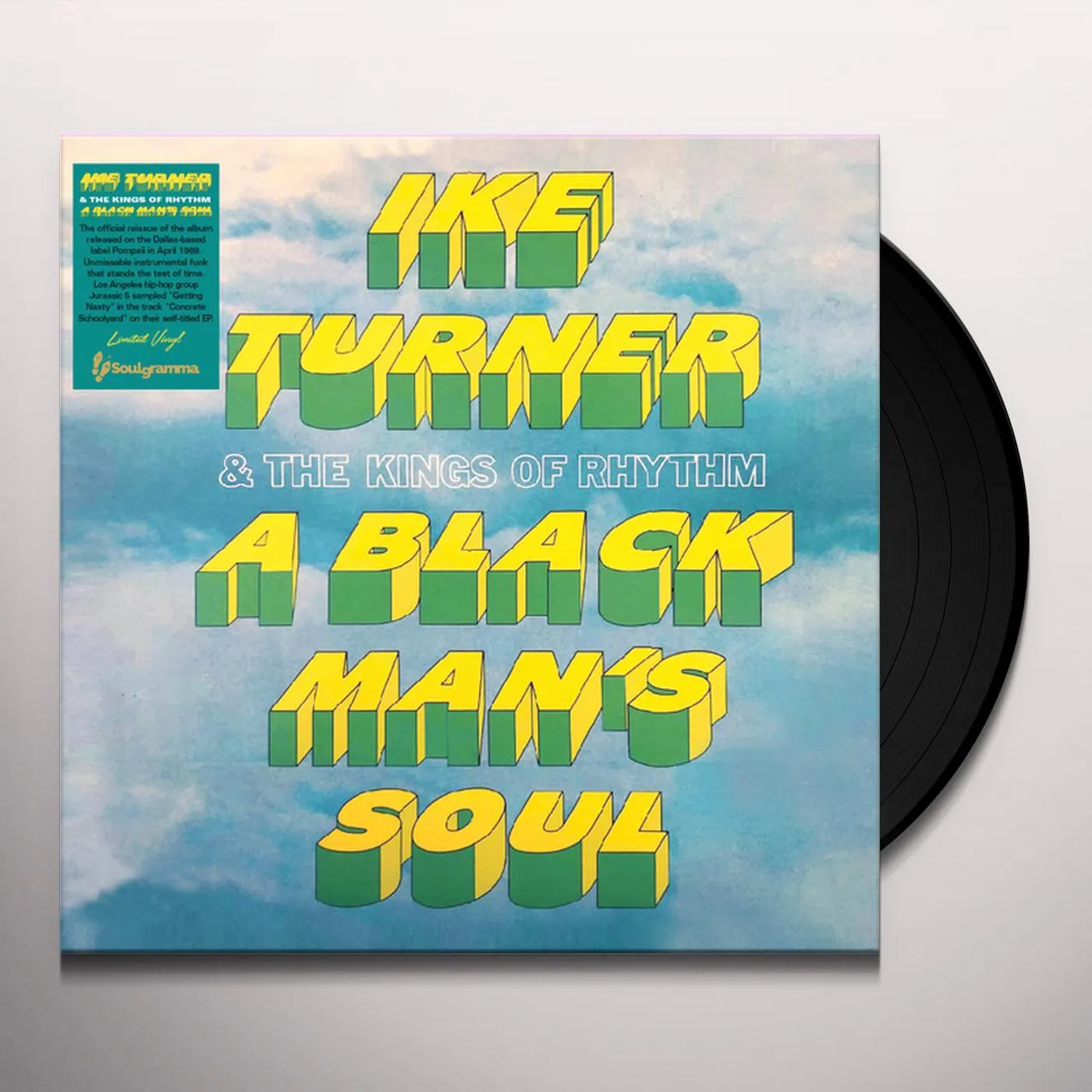 Ike Turner & The Kings Of Rhythm BLACK MAN'S SOUL Vinyl Record