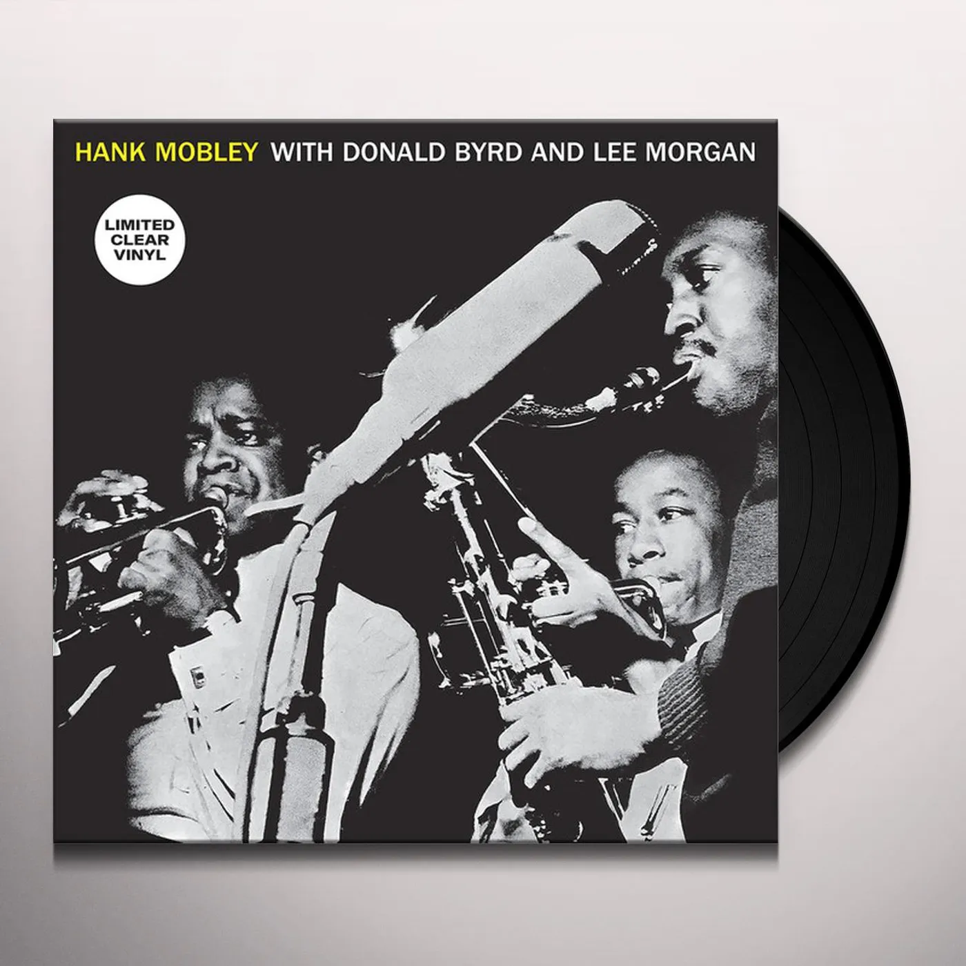 Hank Mobley Sextet HANK MOBLEY WITH DONALD BYRD & LEE MORGAN (CLEAR VINYL) Vinyl Record