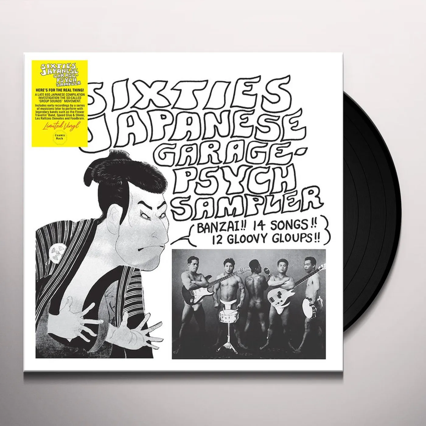 Various Artists  Sixties Japanese Garage-psych Sampler Vinyl Record