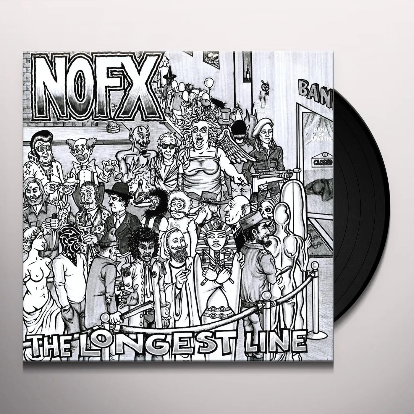 NOFX LONGEST LINE Vinyl Record