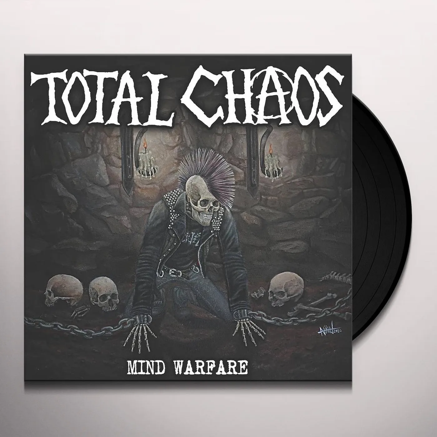 Total Chaos MIND WARFARE Vinyl Record
