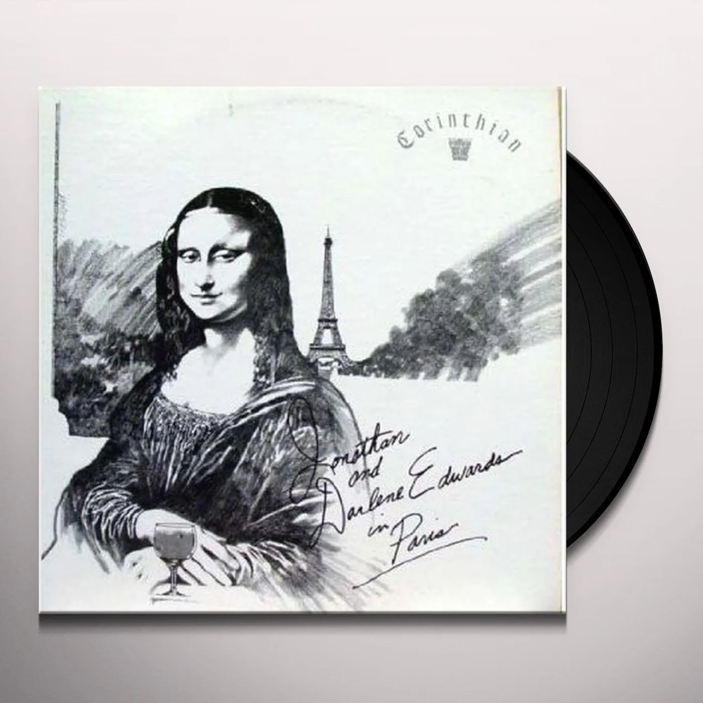 Jonathan & Darlene Edwards JONATHAN & DARLENE IN PARIS (Vinyl)