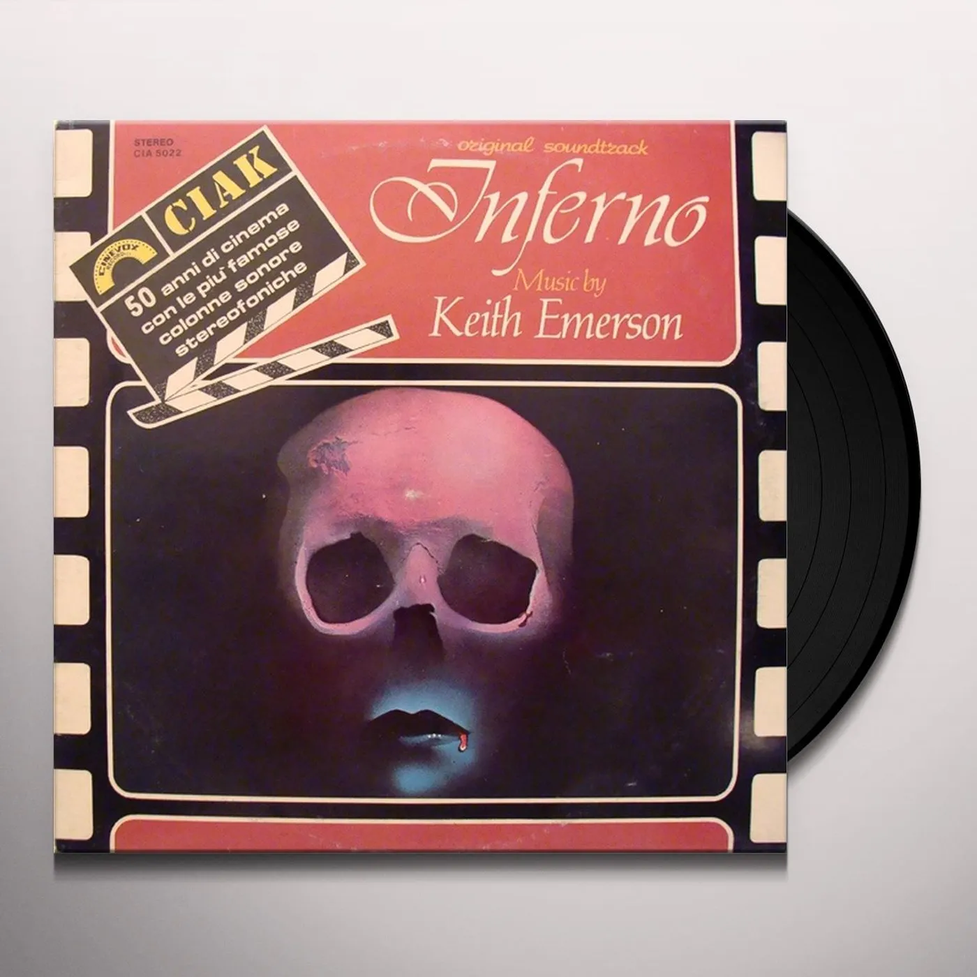 Keith Emerson INFERNO Vinyl Record