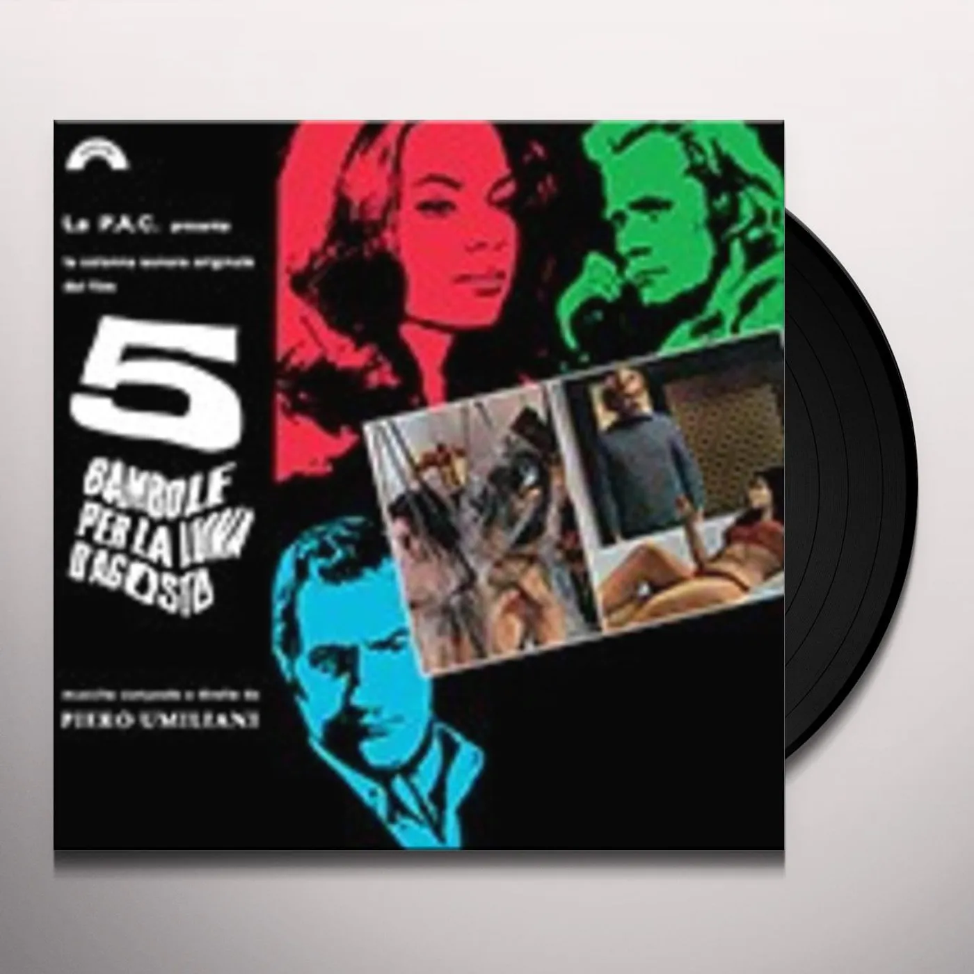 Piero Umiliani 5 BAMBOLE PER LA LUNA D'AGOSTO / Original Soundtrack Vinyl Record