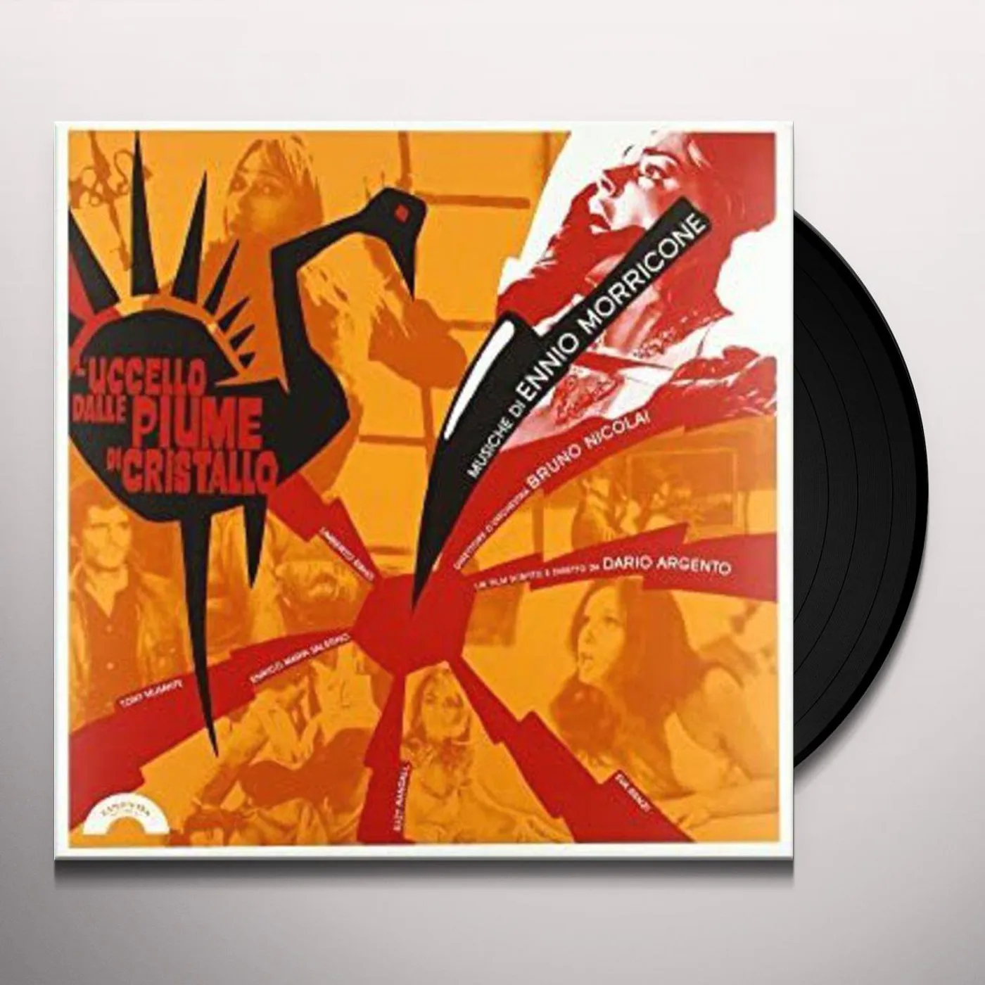 Ennio Morricone L'UCCELLO DALLE PIUME DI CRISTALLO / Original Soundtrack Vinyl Record