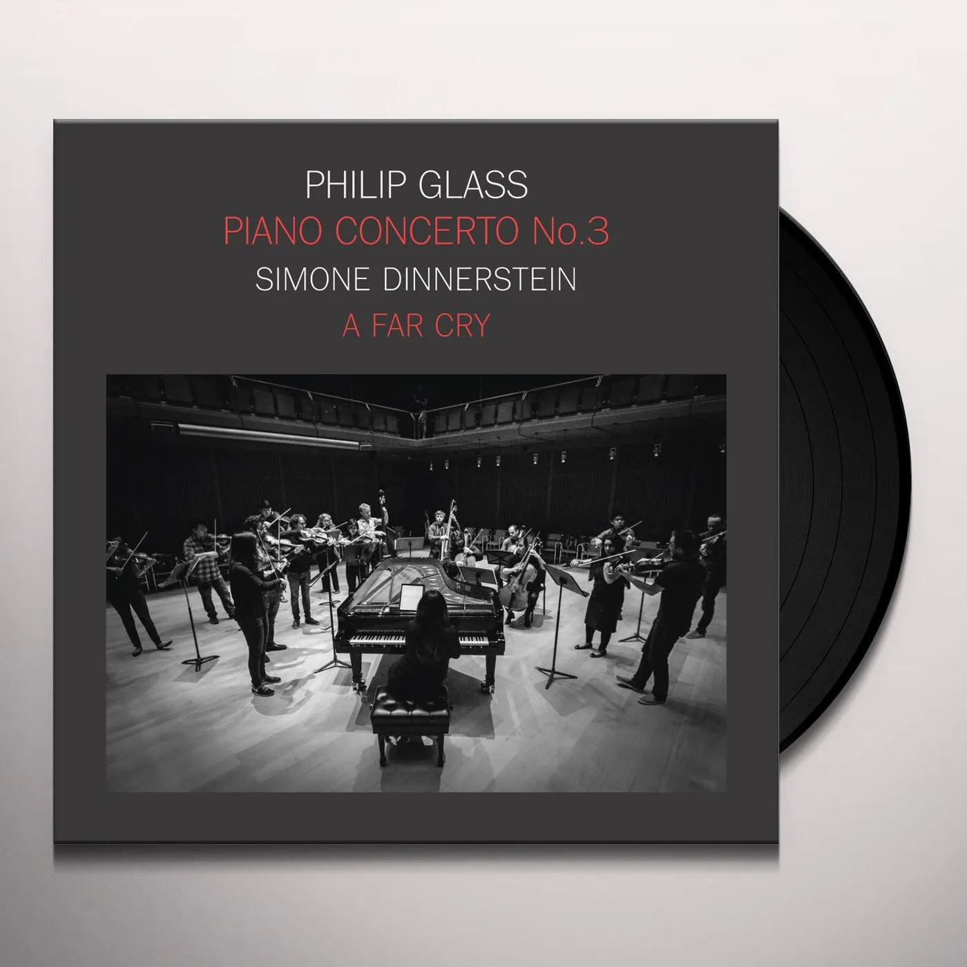 Simone Dinnerstein PHILIP GLASS: PIANO CONCERTO NO.3 Vinyl Record