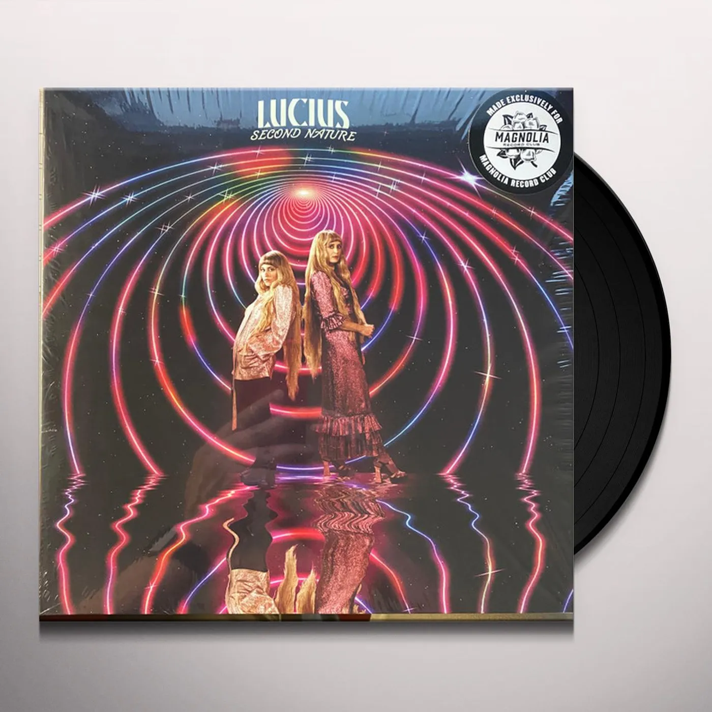 Lucius SECOND NATURE (DISCO BALL SILVER VINYL) Vinyl Record