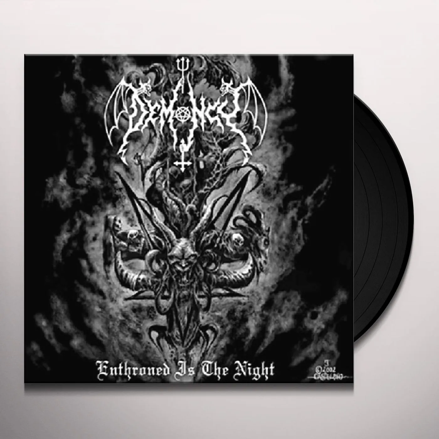 Demoncy Enthroned Is the Night Vinyl Record