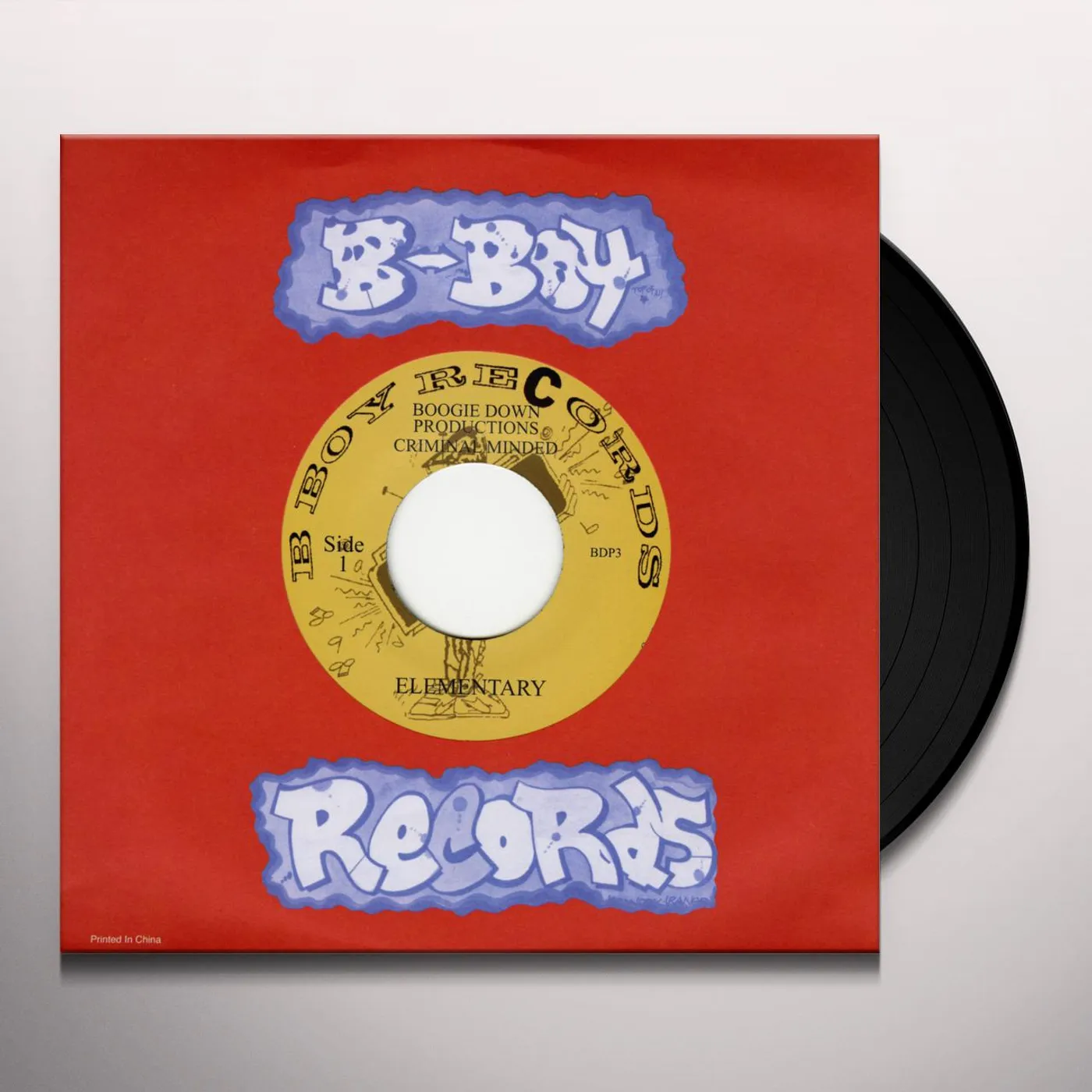 Boogie Down Productions Elementary / Dope Beat Vinyl Record