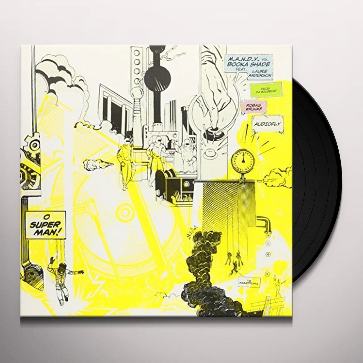 M.A.N.D.Y Vs Booka Shade O SUPERMAN 2 Vinyl Record