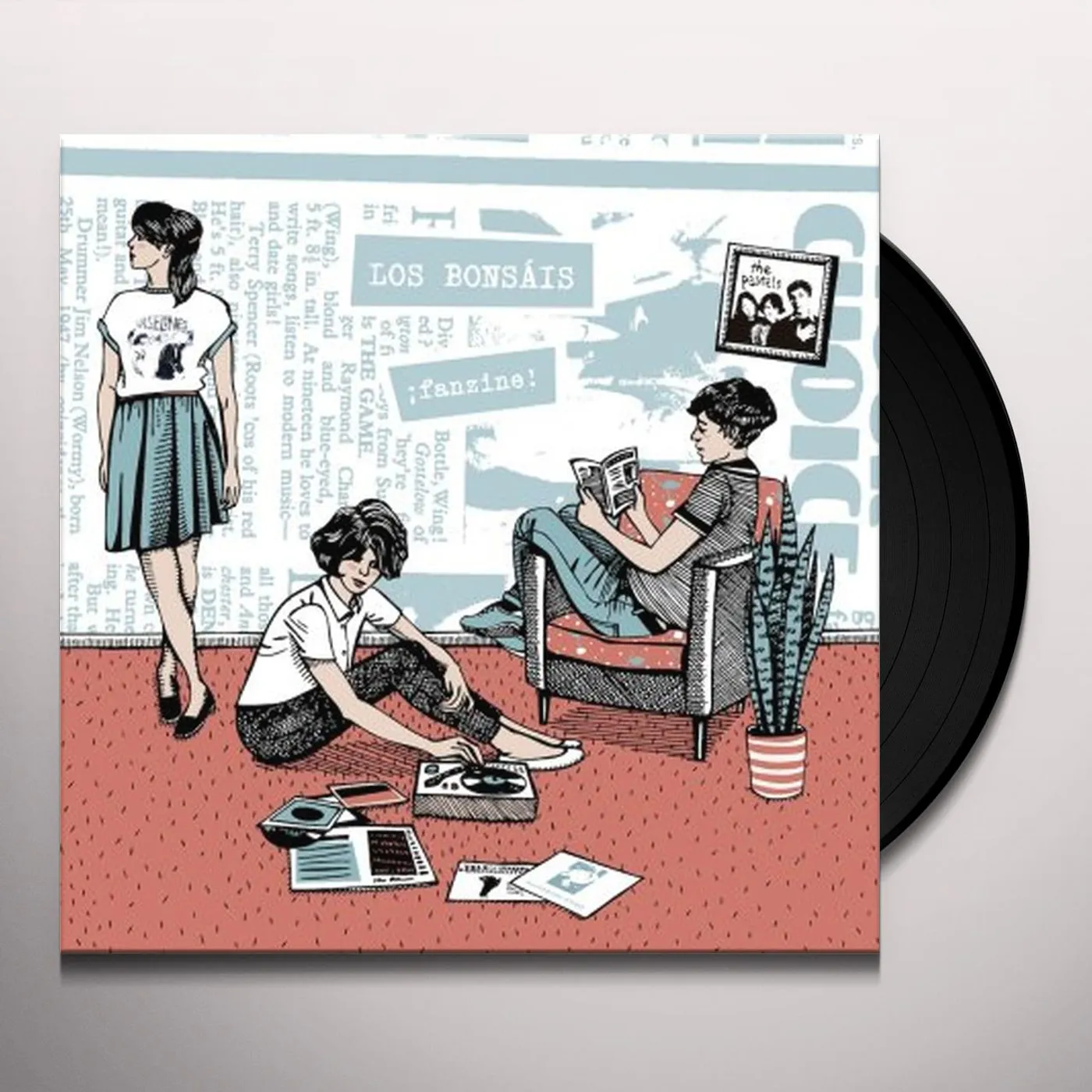 Los Bonsáis FANZINE Vinyl Record