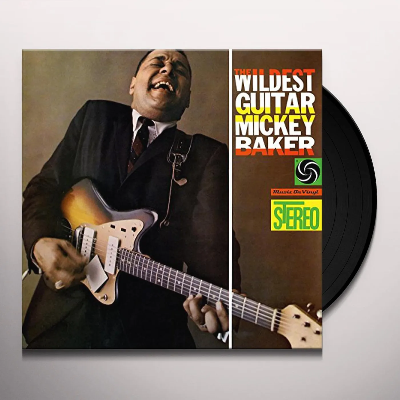 Mickey Baker WILDEST GUITAR Vinyl Record