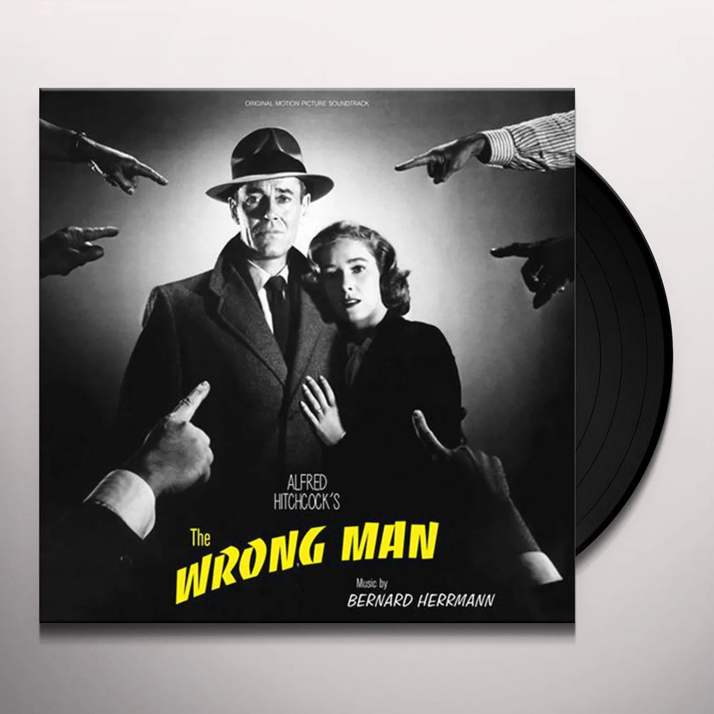 Bernard Herrmann WRONG MAN / Original Soundtrack Vinyl Record