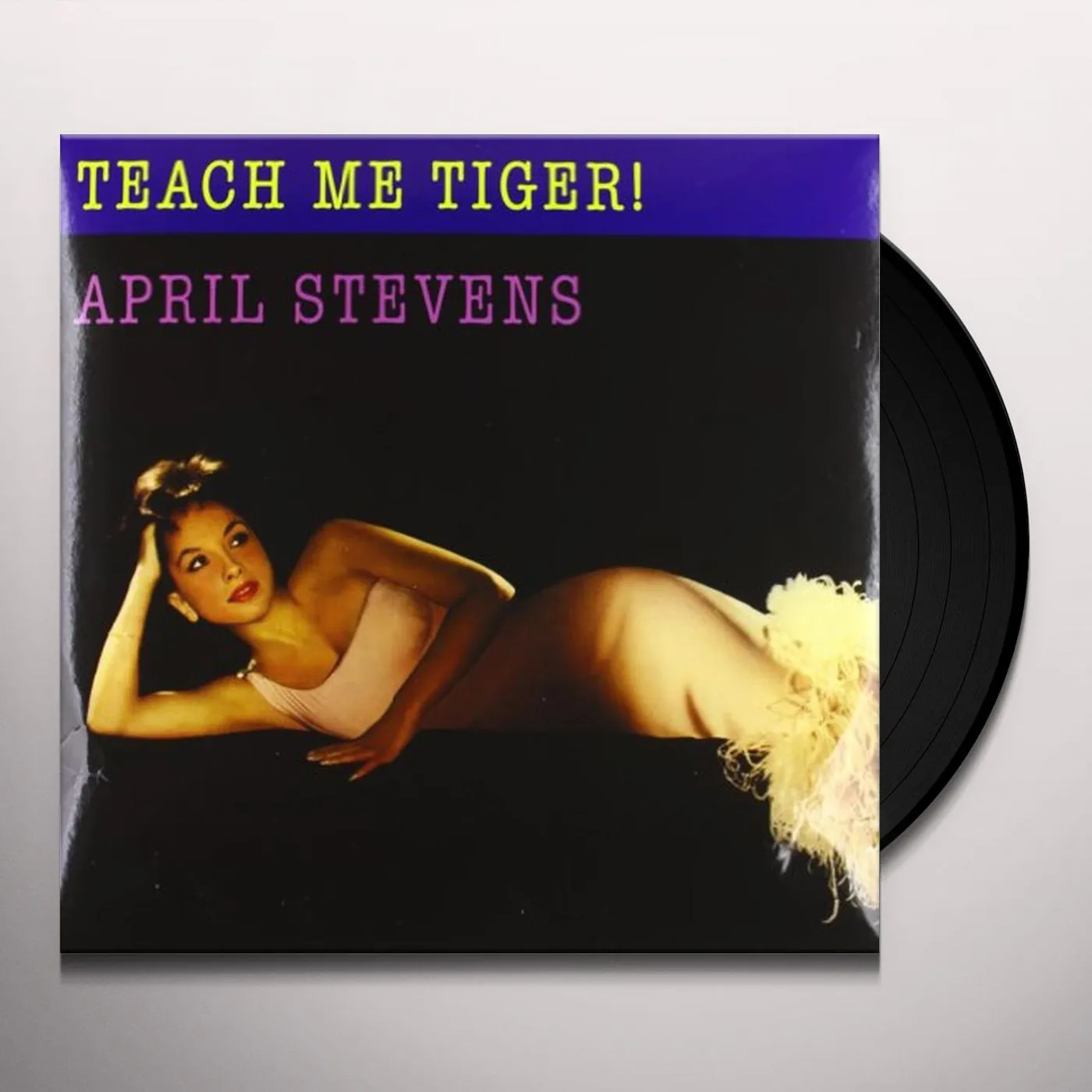 April Stevens Teach Me Tiger Vinyl Record