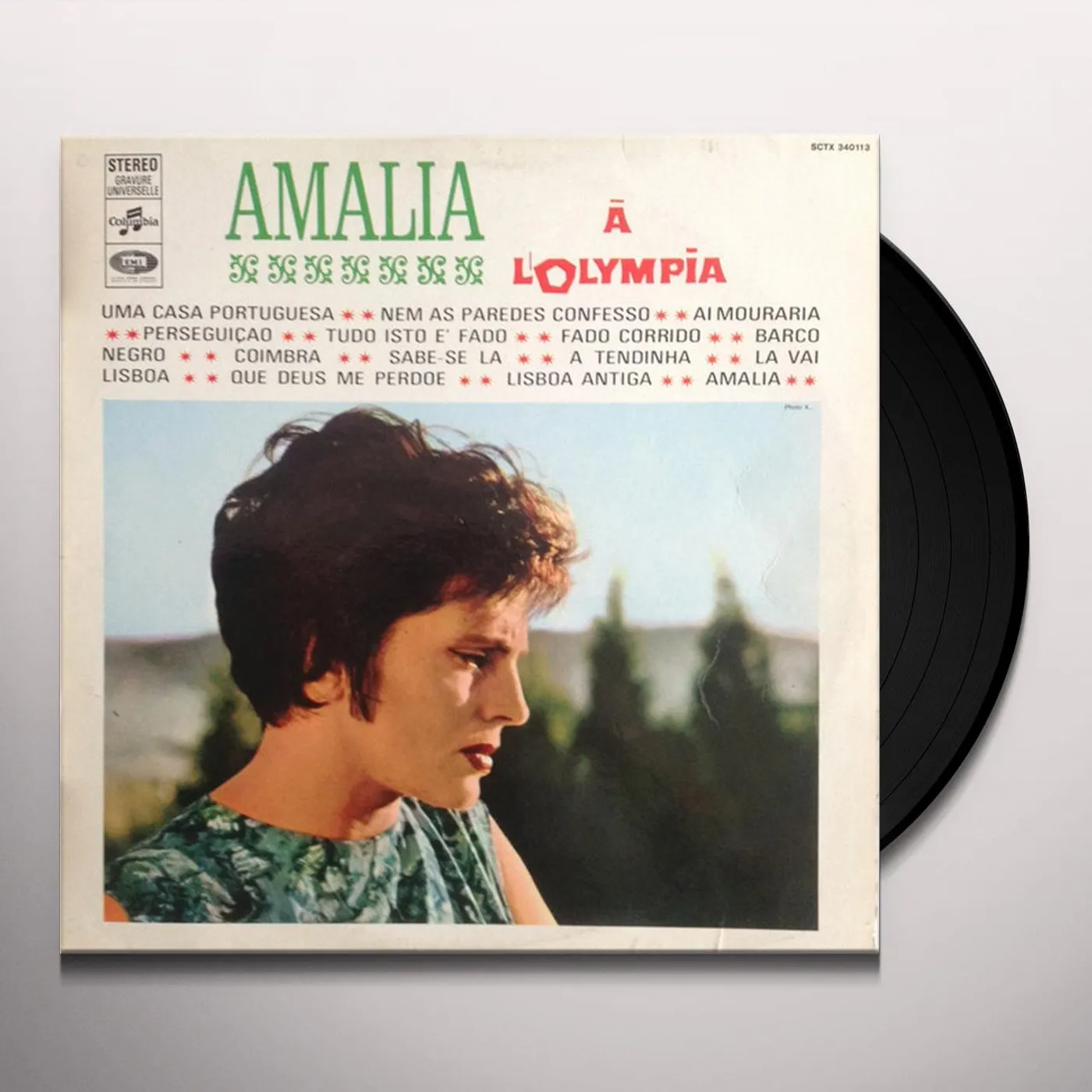 Amália Rodrigues AMALIA A L'OLYMPIA Vinyl Record