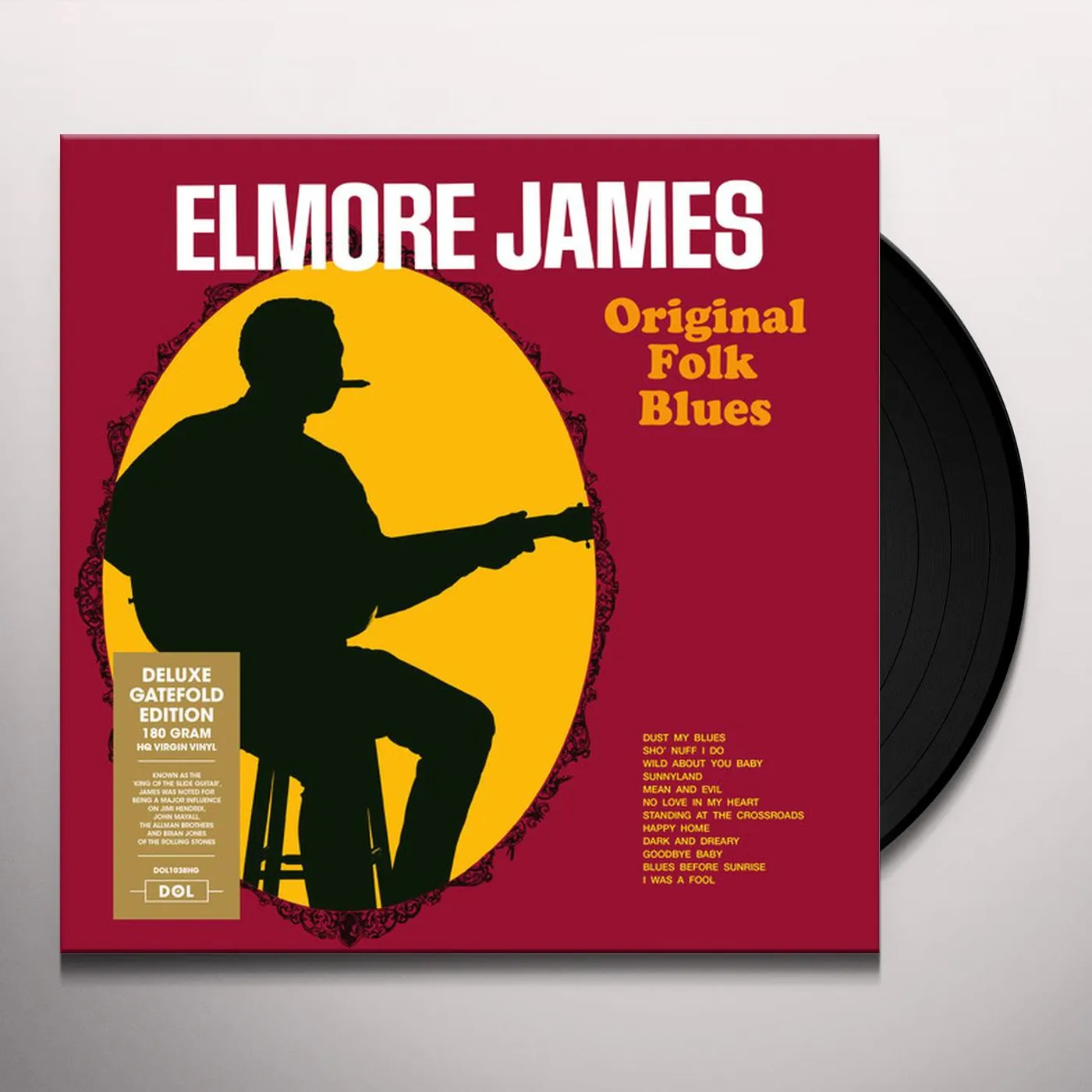 Elmore James ORIGINAL FOLK BLUES Vinyl Record