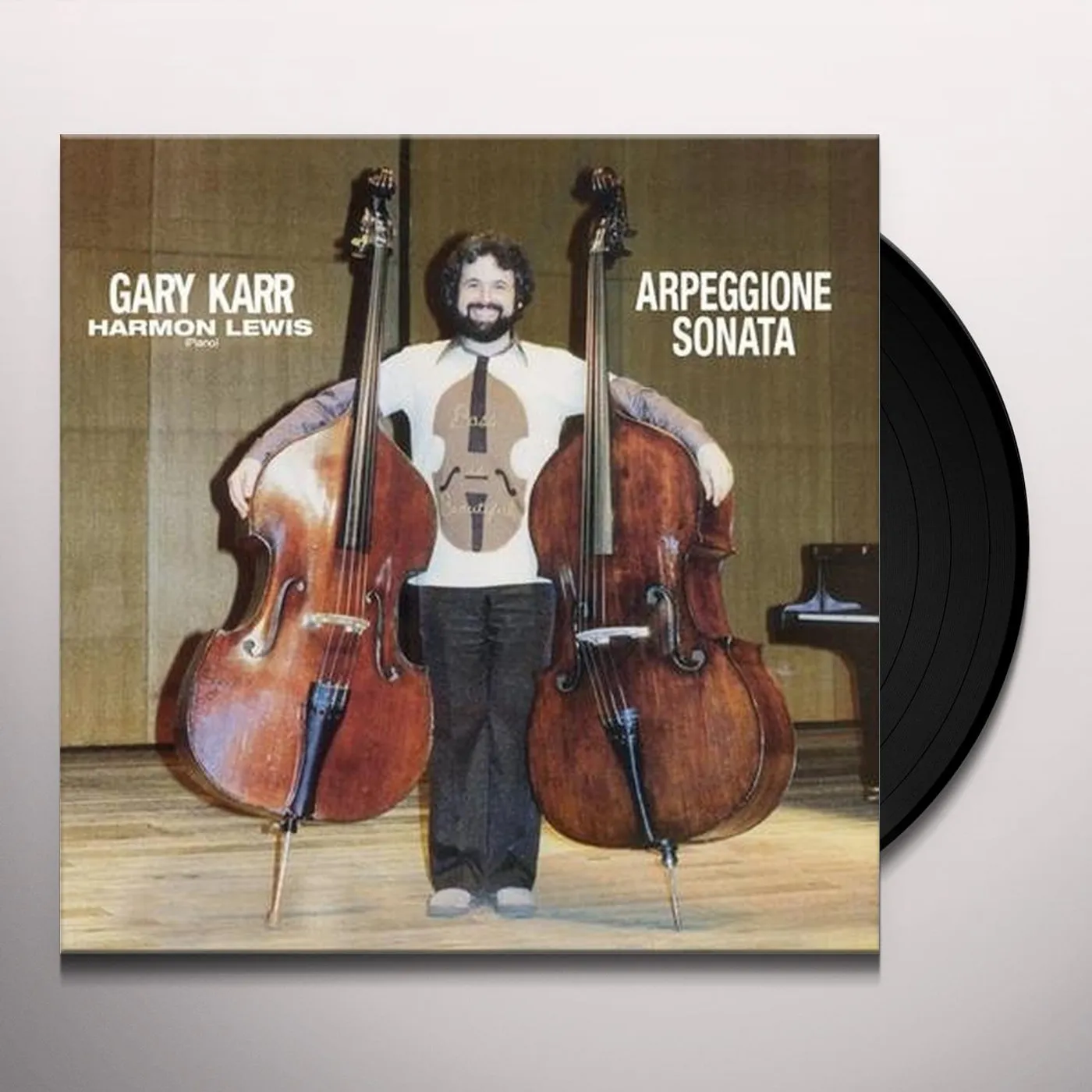 Gary Karr ARPEGGIONE SONATA Vinyl Record
