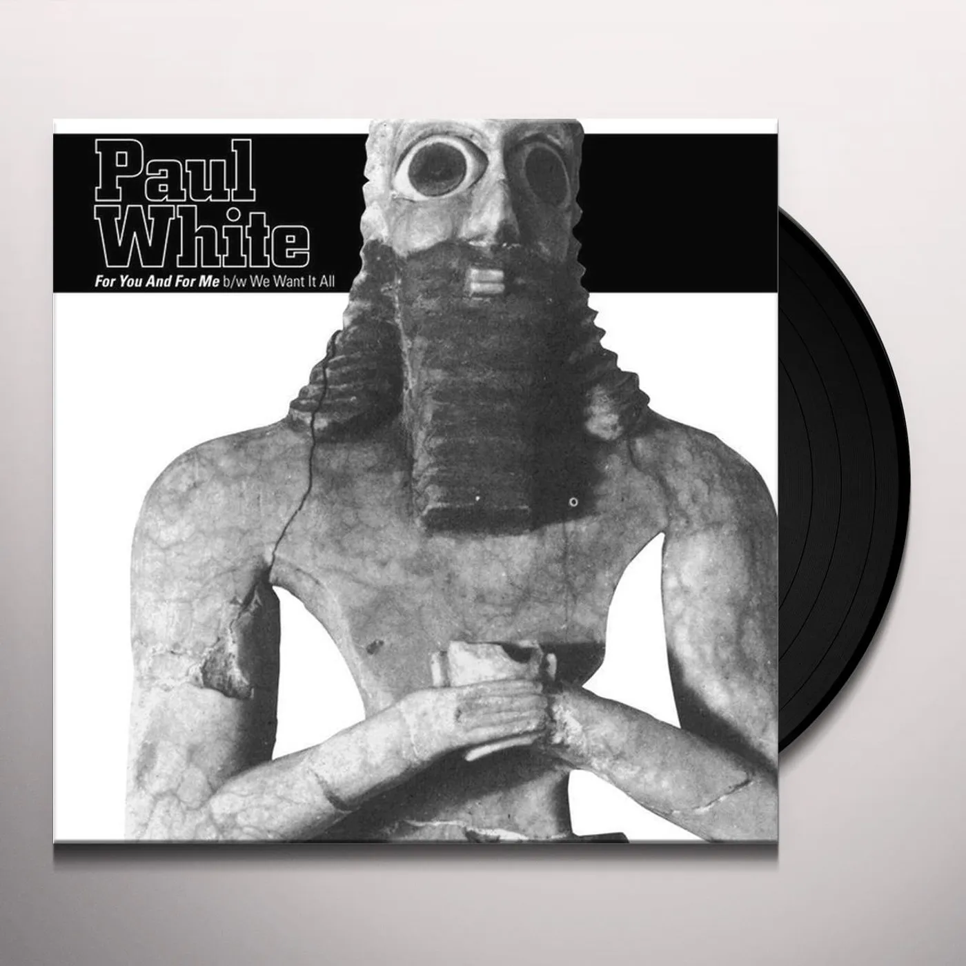 Paul White 7-FOR YOU & FOR ME Vinyl Record