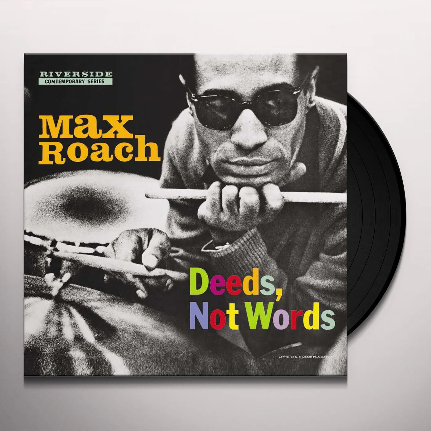 Max Roach DEEDS NOT WORDS Vinyl Record