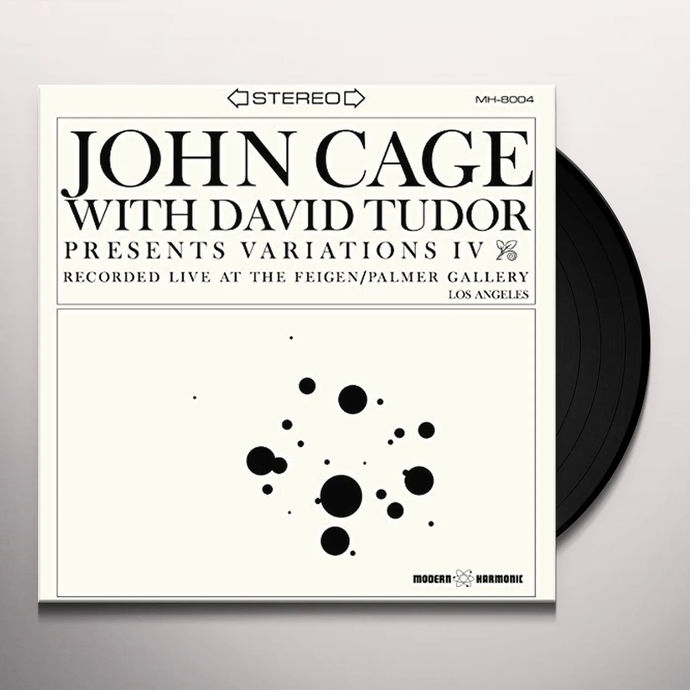 John Cage Variations IV Vinyl Record