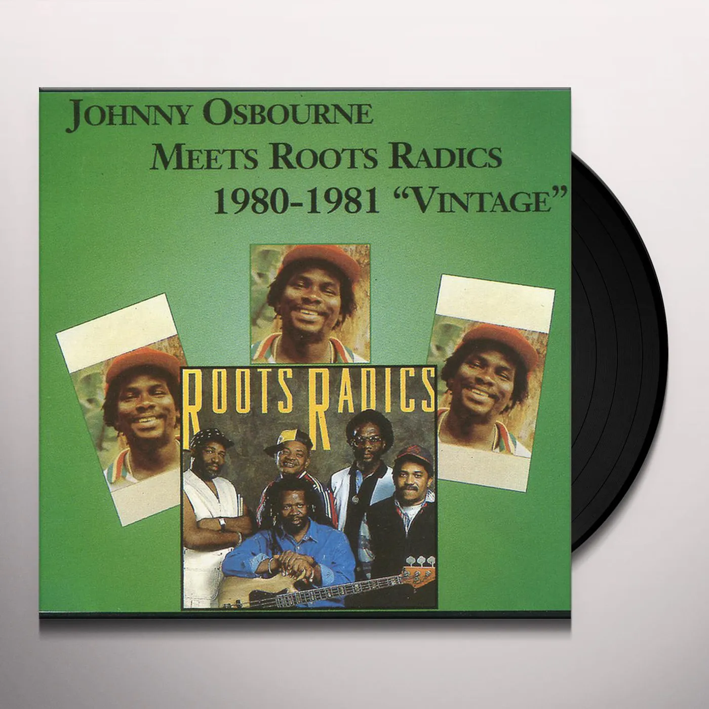 Johnny Osbourne MEETS ROOTS RADICS 1980-1981 Vinyl Record