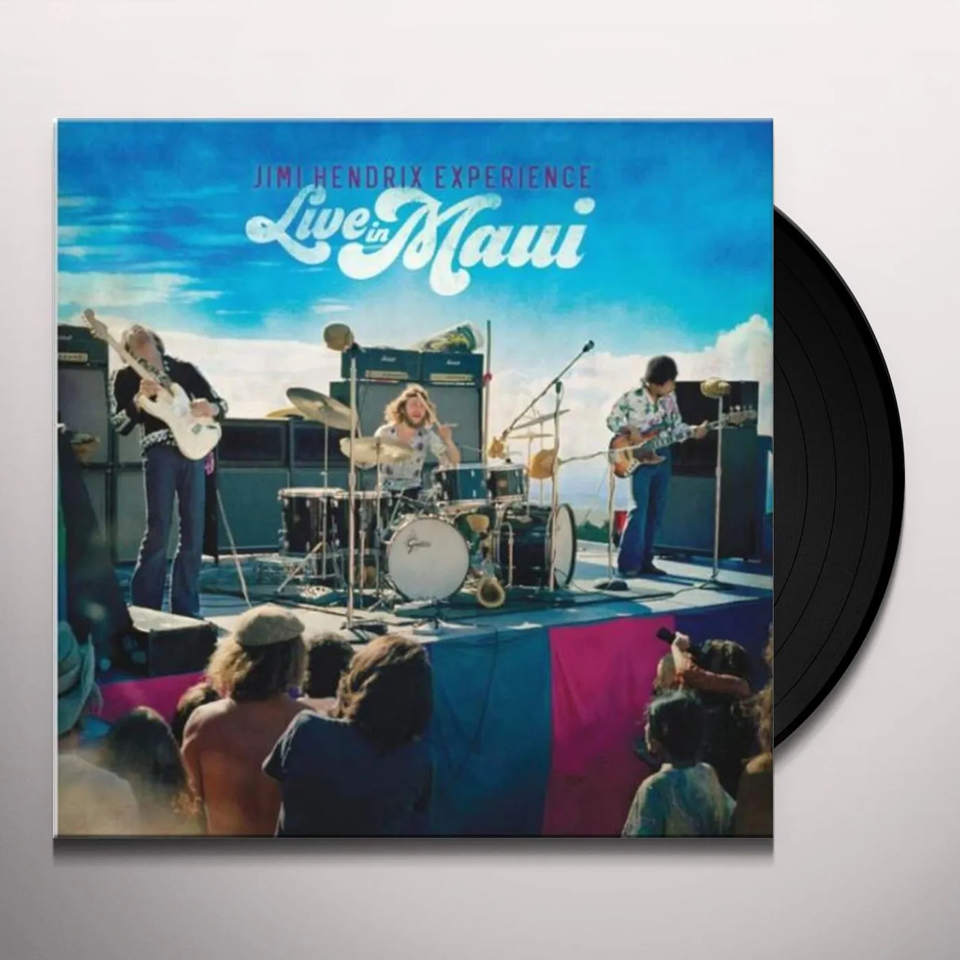 Jimi Hendrix LIVE IN MAUI Vinyl Record