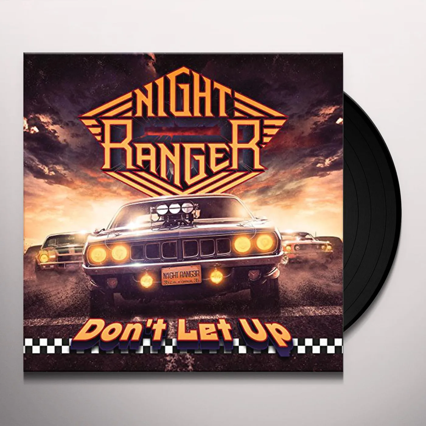 Night Ranger Don't Let Up Vinyl Record