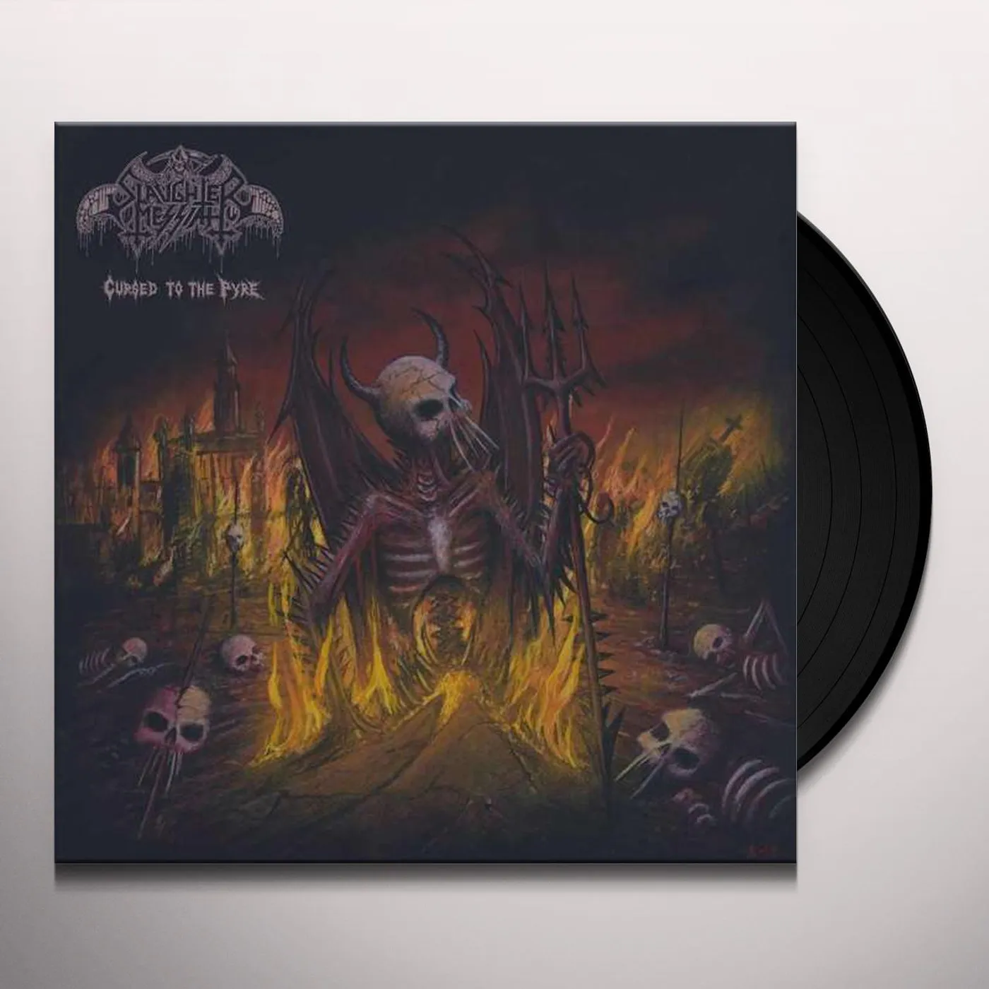 Slaughter Messiah Cursed to the Pyre Vinyl Record