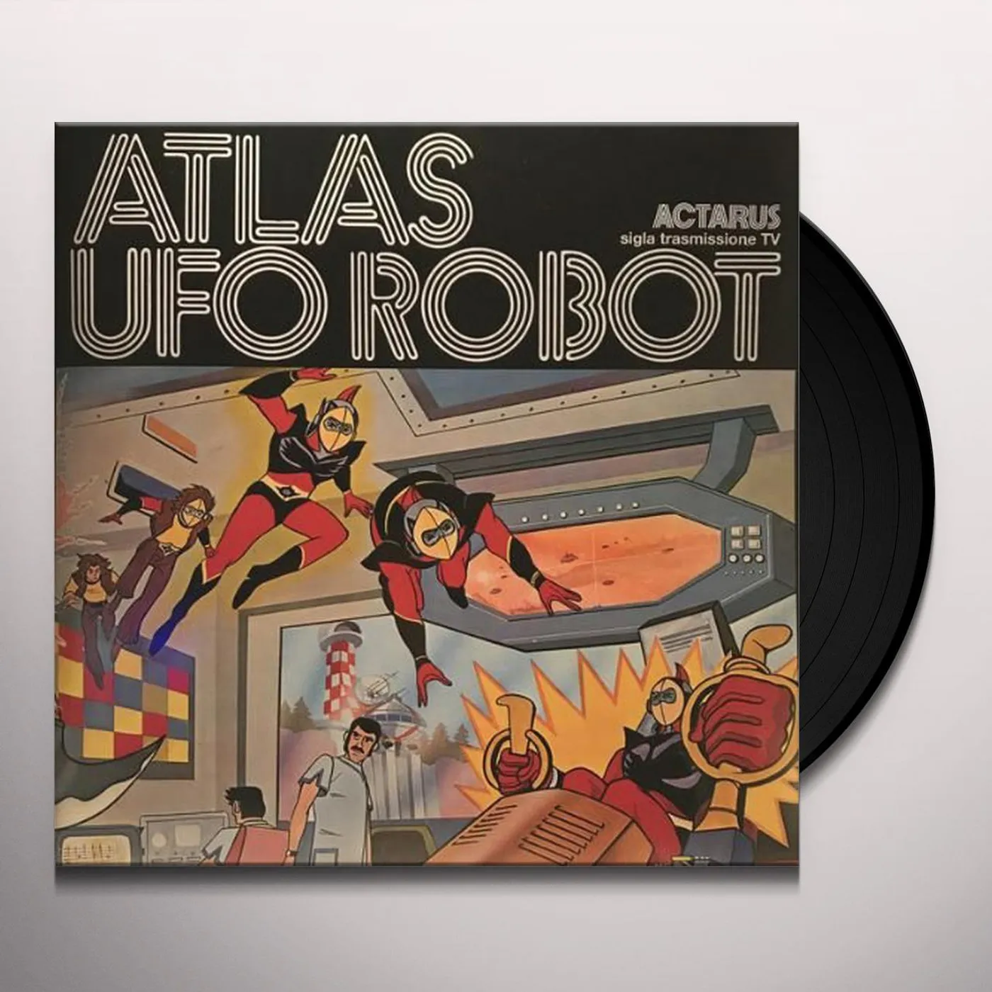 Actarus Atlas Ufo Robot Vinyl Record