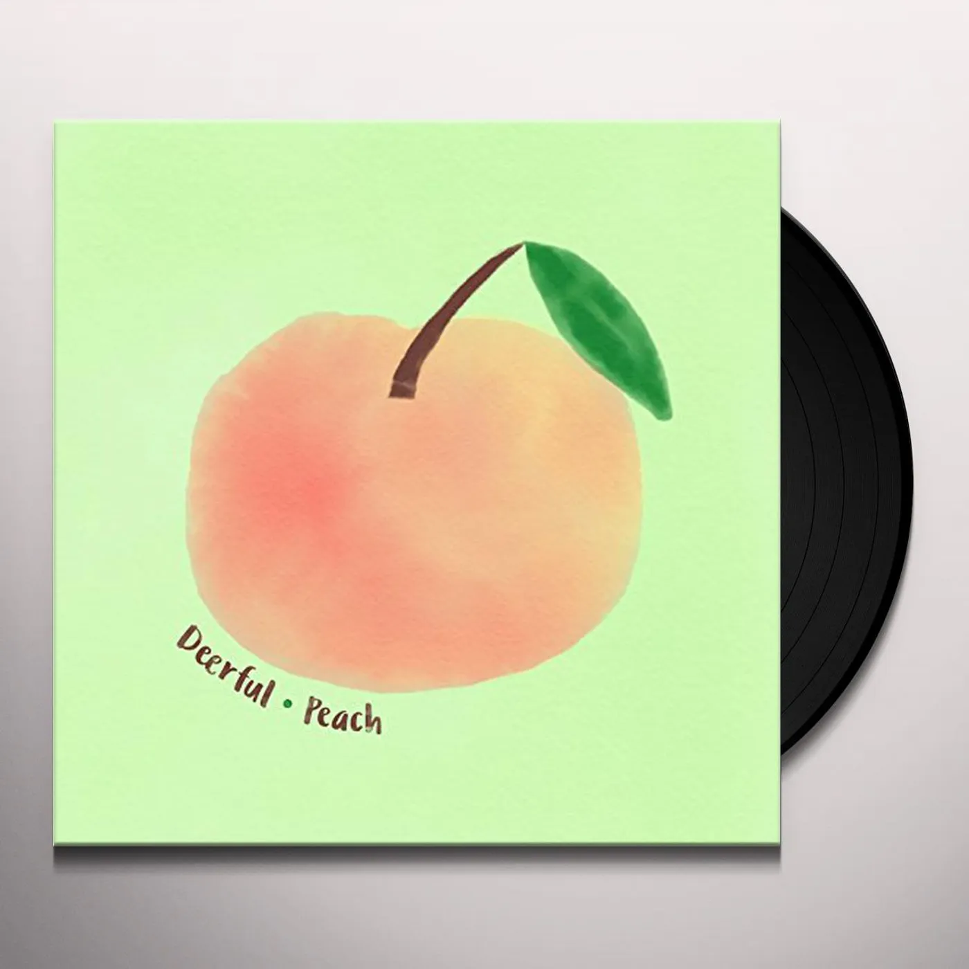 Deerful Peach Vinyl Record