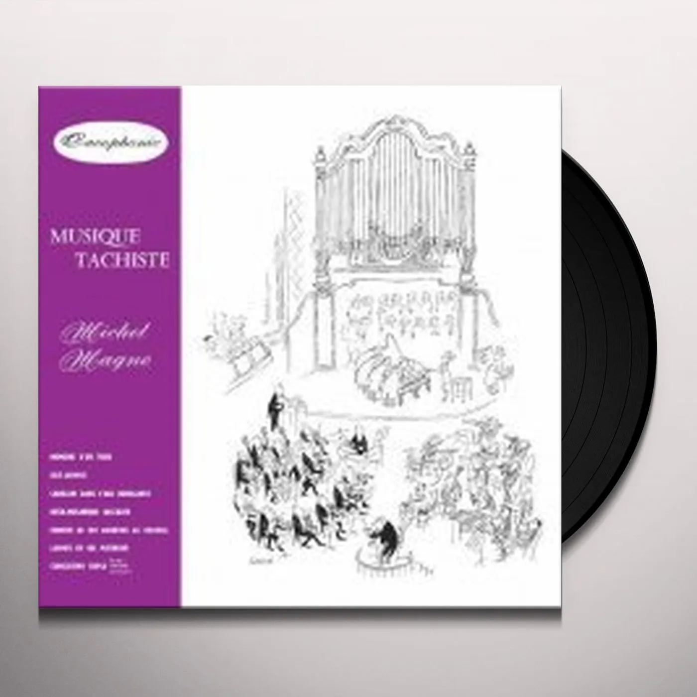 Michel Magne Musique Tachiste Vinyl Record