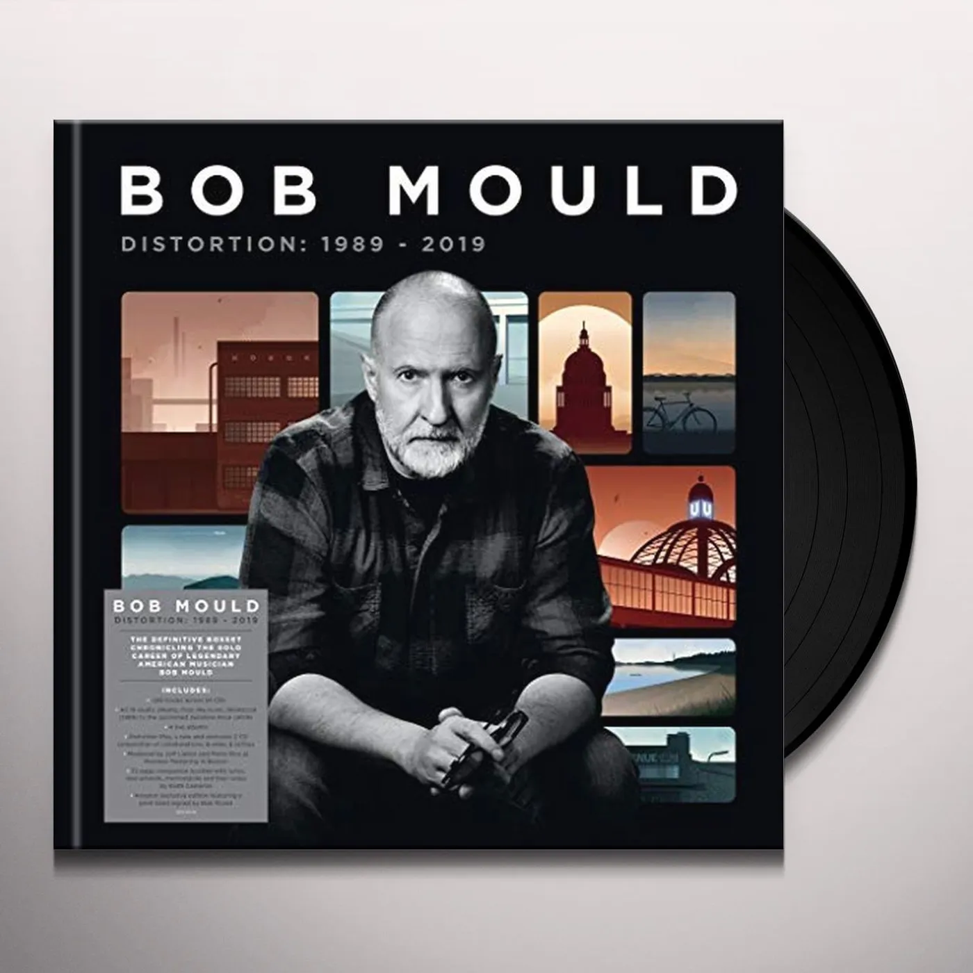 Bob Mould DISTORTION: THE BEST OF 1989-2019 (2LP/140G) Vinyl Record