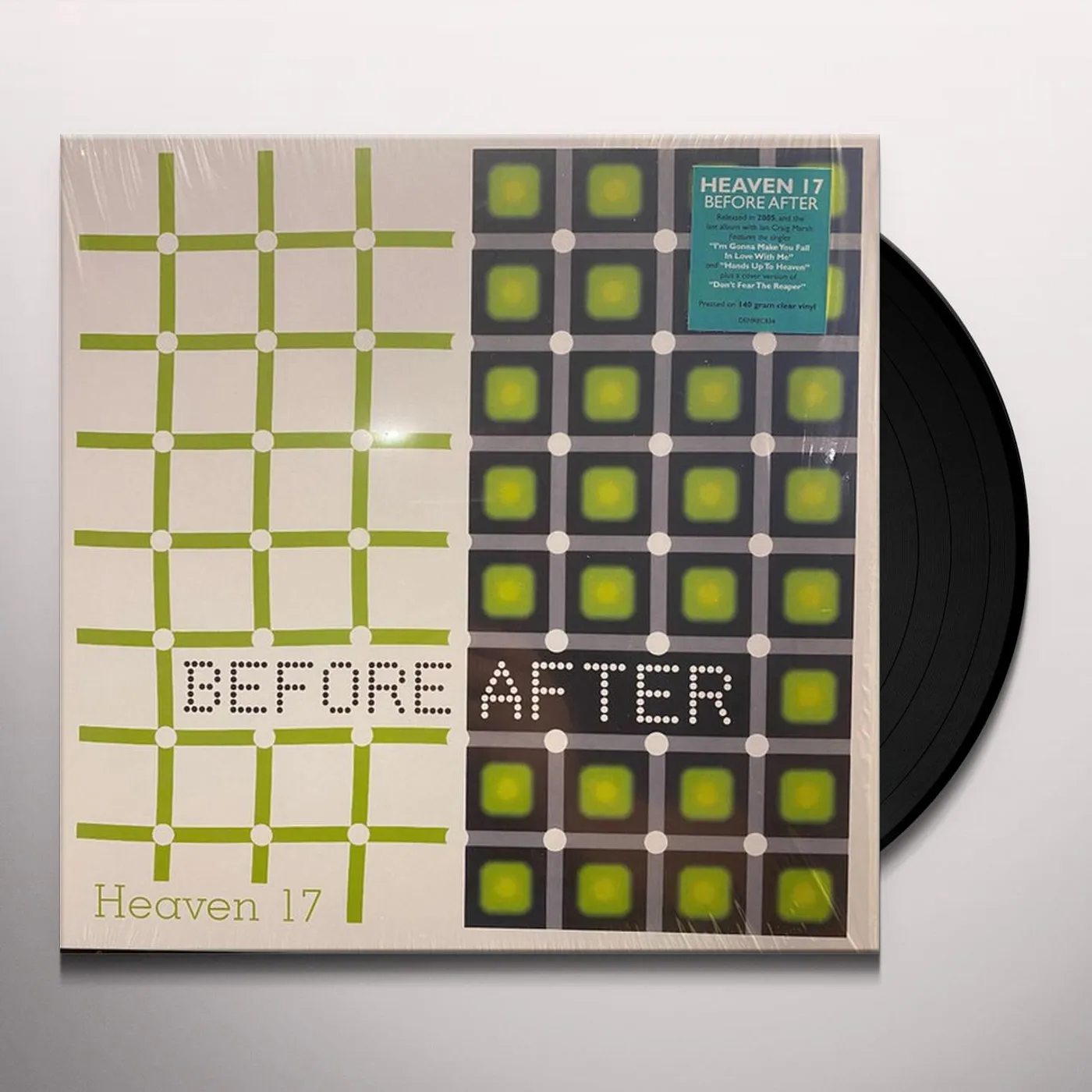 Heaven 17 BEFORE AFTER (140G/CLEAR VINYL) Vinyl Record