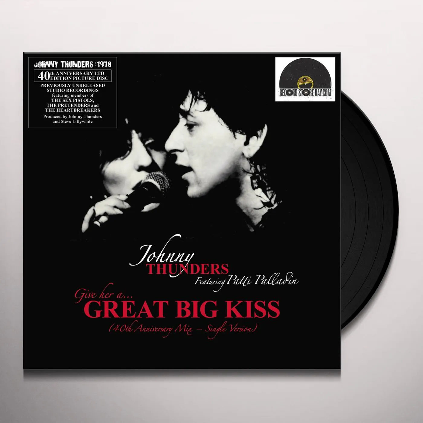 Johnny Thunders (GIVE HER A) GREAT BIG KISS (SINGLE VERSION 2015) Vinyl Record