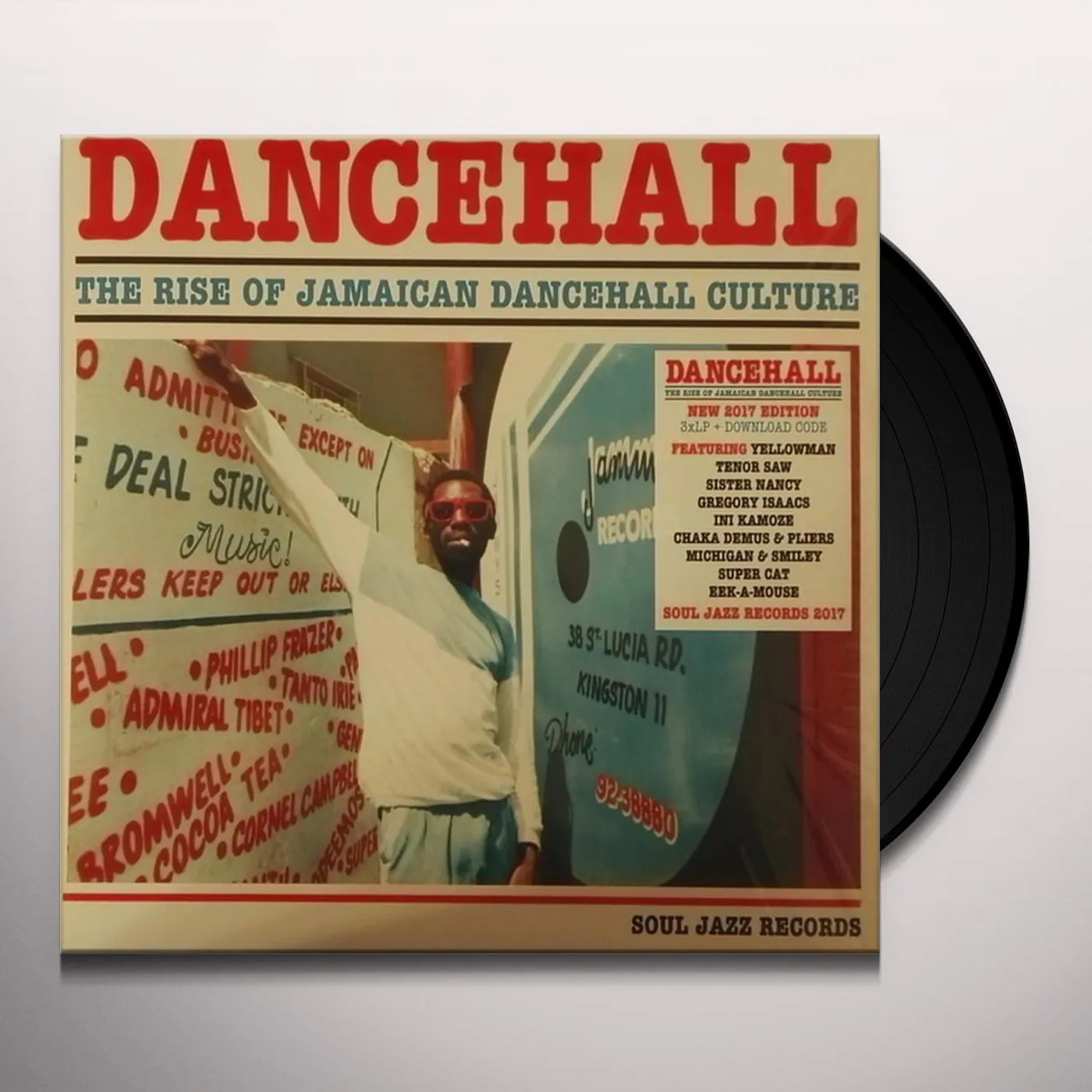 Soul Jazz Records Presents DANCEHALL: RISE OF JAMAICAN DANCEHALL CULTURE Vinyl Record