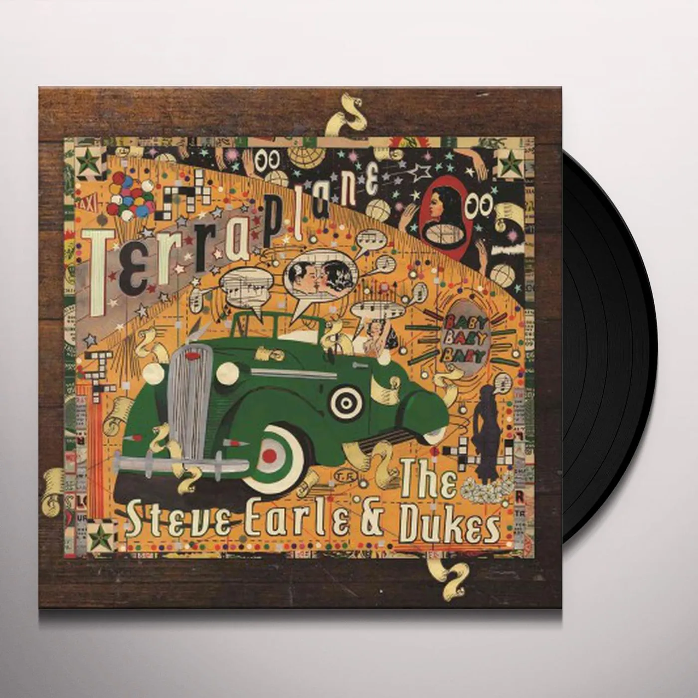Steve Earle Terraplane Vinyl Record