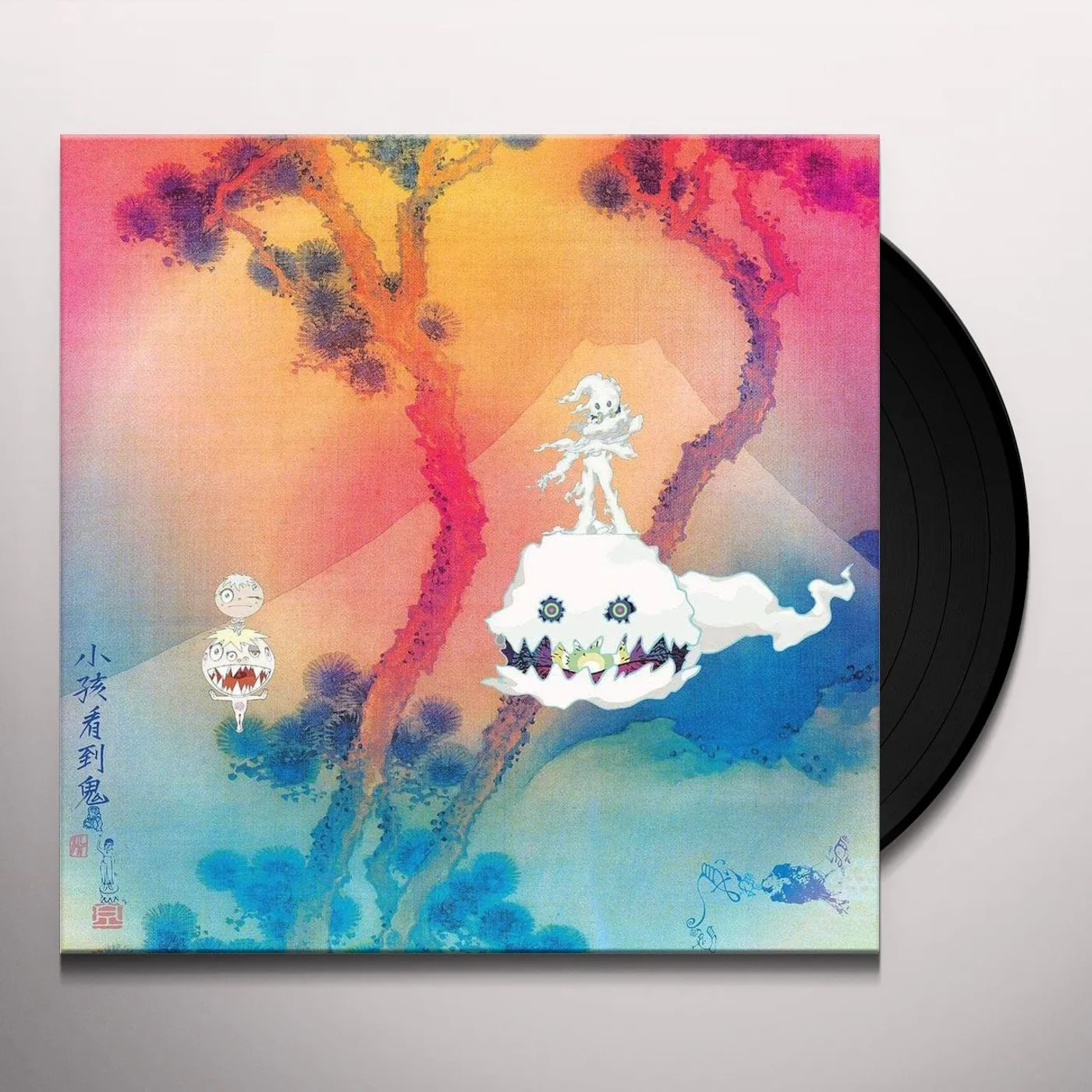  Kids See Ghosts Vinyl Record