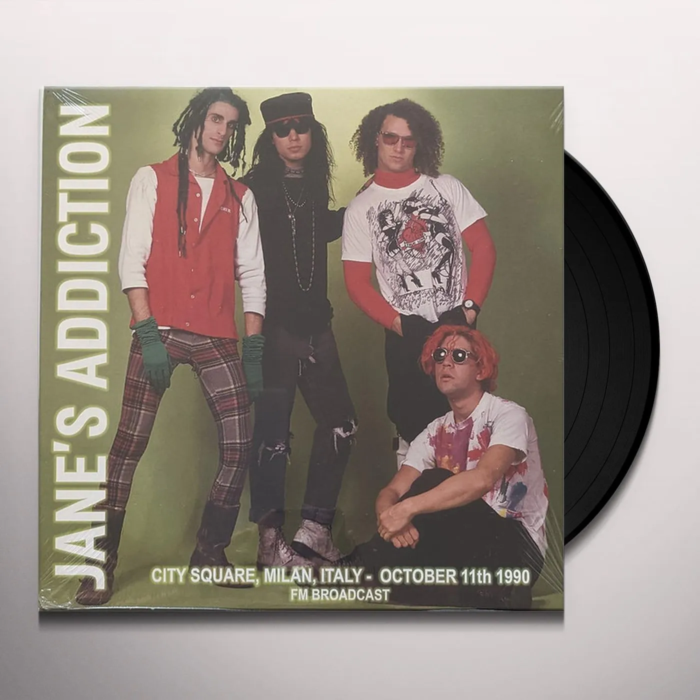 Jane's Addiction City Square, Milan, Italy -  October 11Th 1990 - Fm Broadcast Vinyl Record