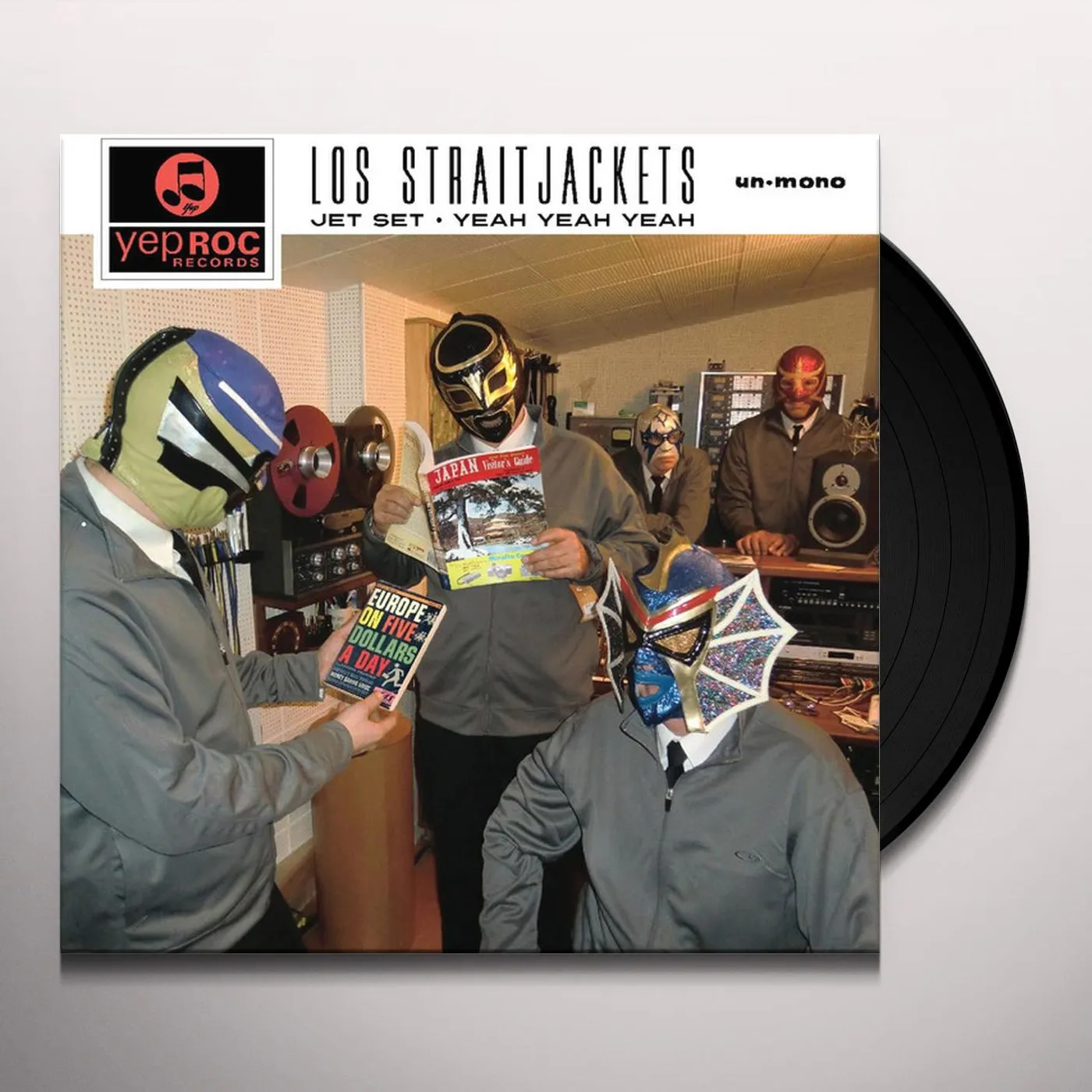 Los Straitjackets Jet Set b/w Yeah Yeah Yeah Vinyl Record