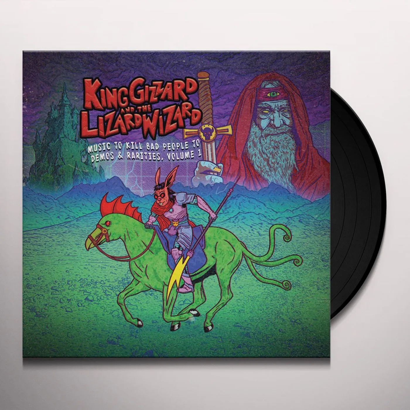 King Gizzard & The Lizard Wizard Music To Kill Bad People To: Demos & Rarities V. 1 Vinyl Record