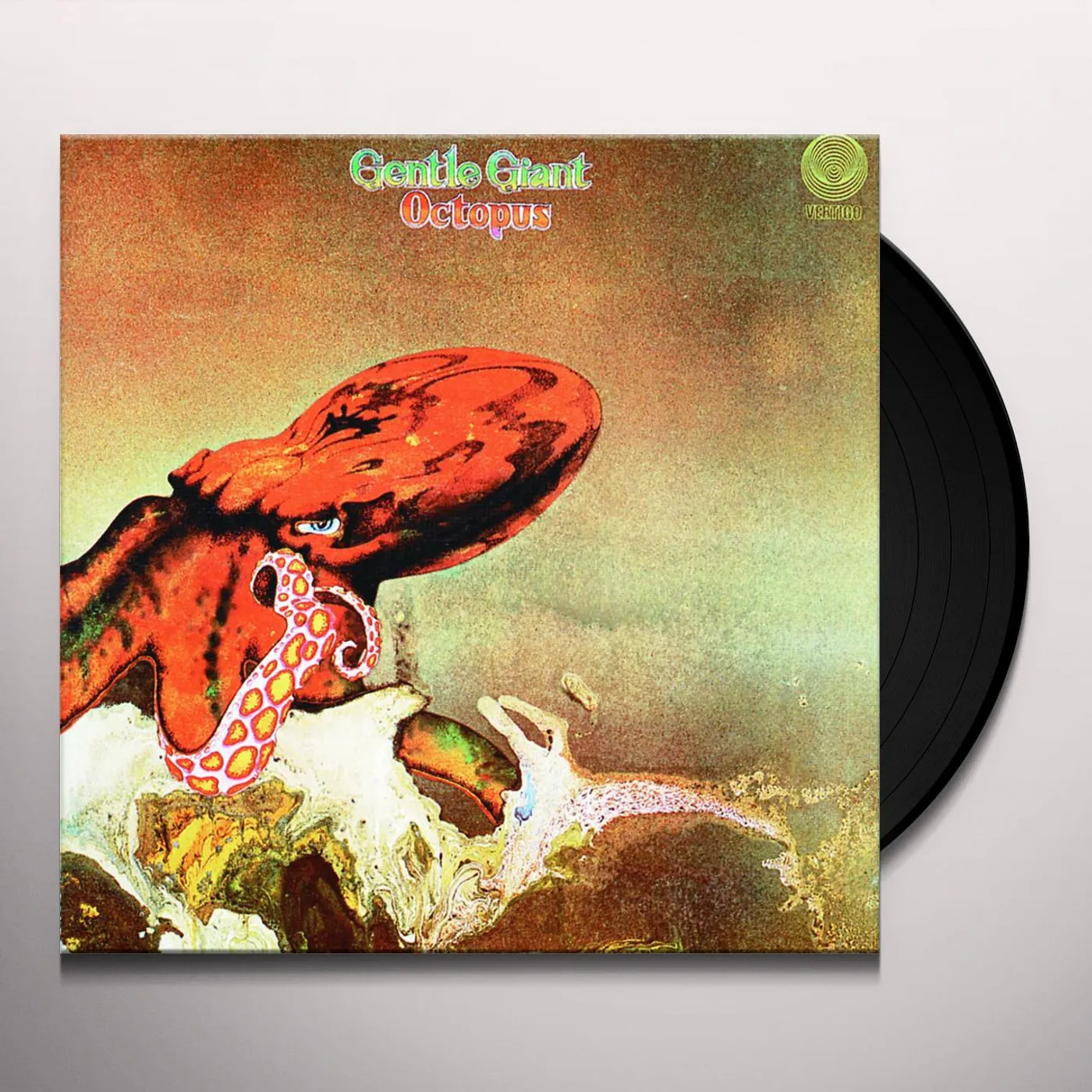 Gentle Giant Octopus Vinyl Record
