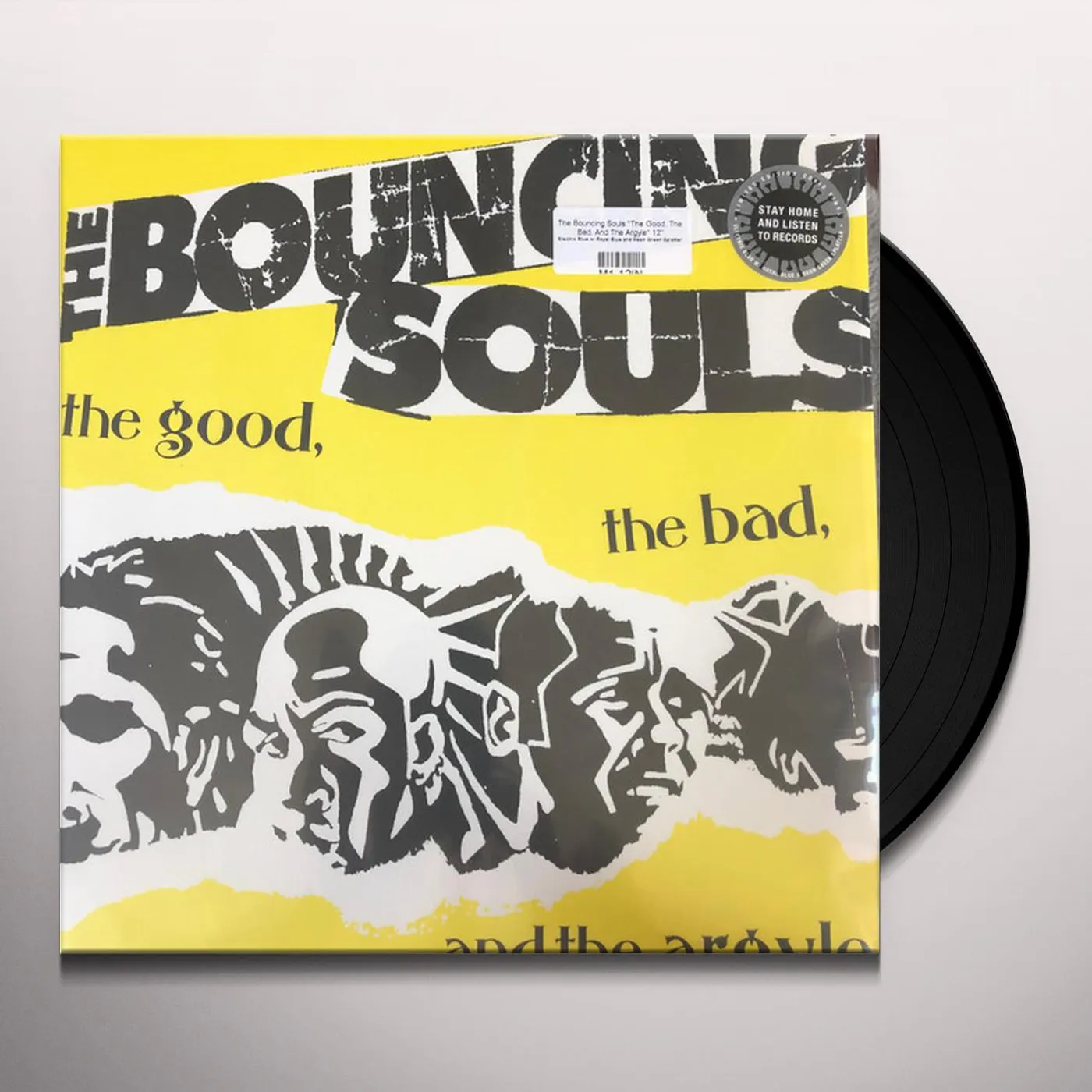 The Bouncing Souls GOOD THE BAD & THE ARGYLE Vinyl Record