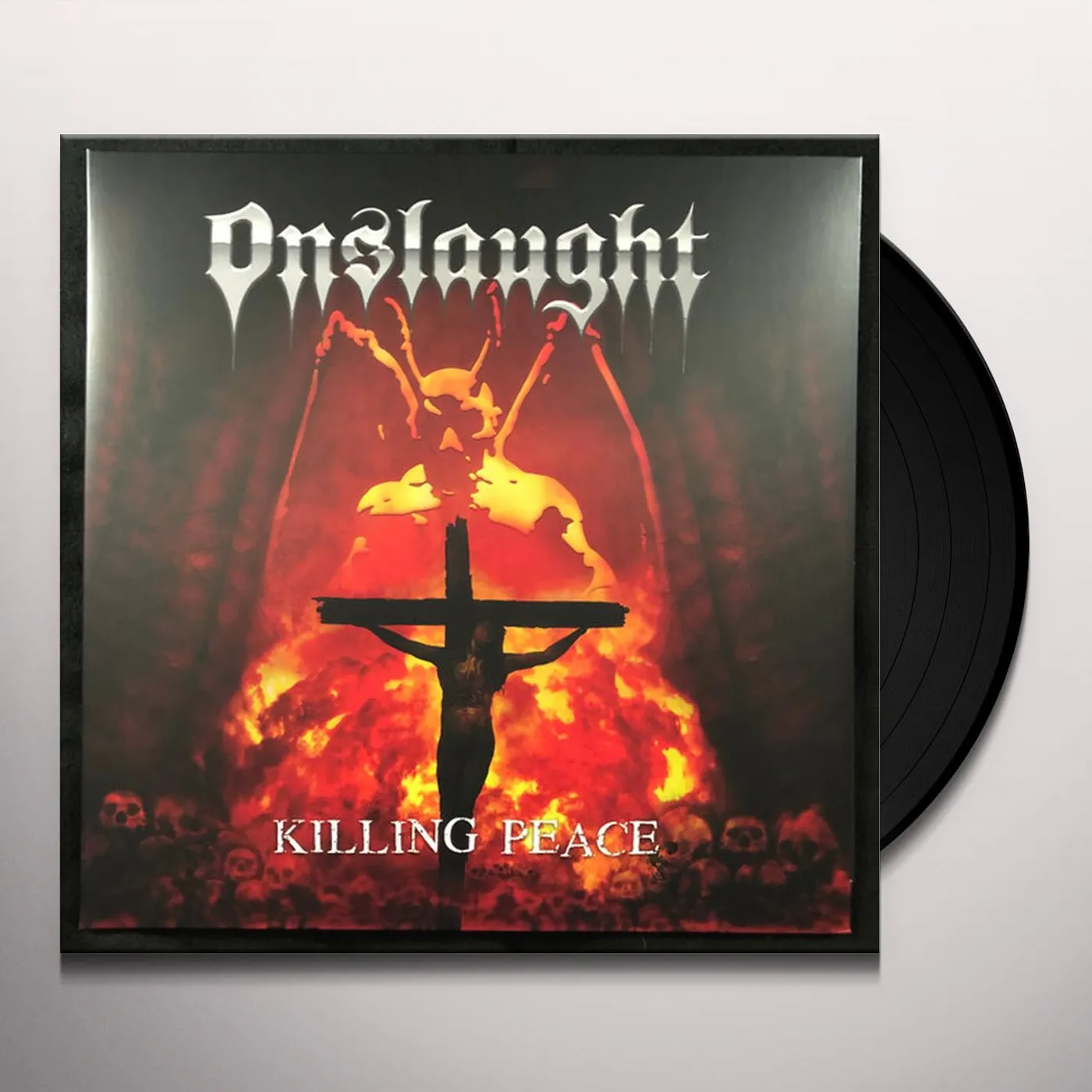 Onslaught KILLING PEACE (CLEAR VINYL/2LP/140G) Vinyl Record