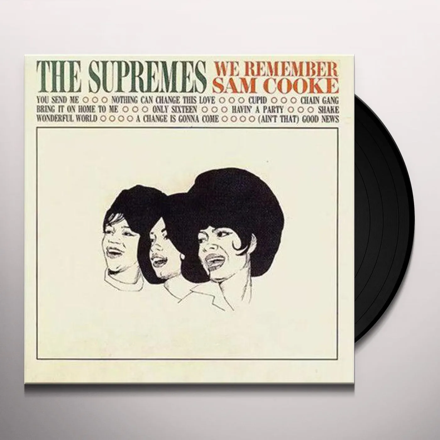 The Supremes We Rememeber Sam Cooke Vinyl Record