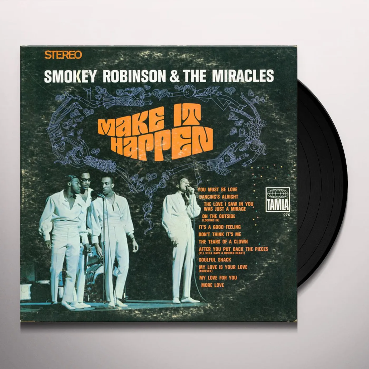 Smokey Robinson & The Miracles MAKE IT HAPPEN Vinyl Record