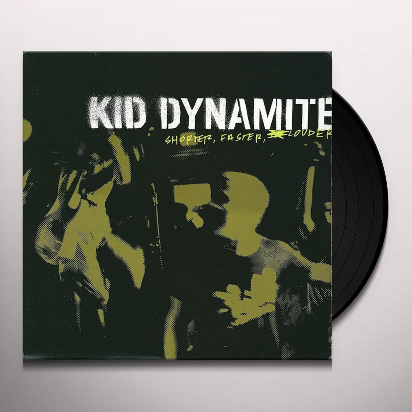 Kid Dynamite SHORTER FASTER LOUDER Vinyl Record