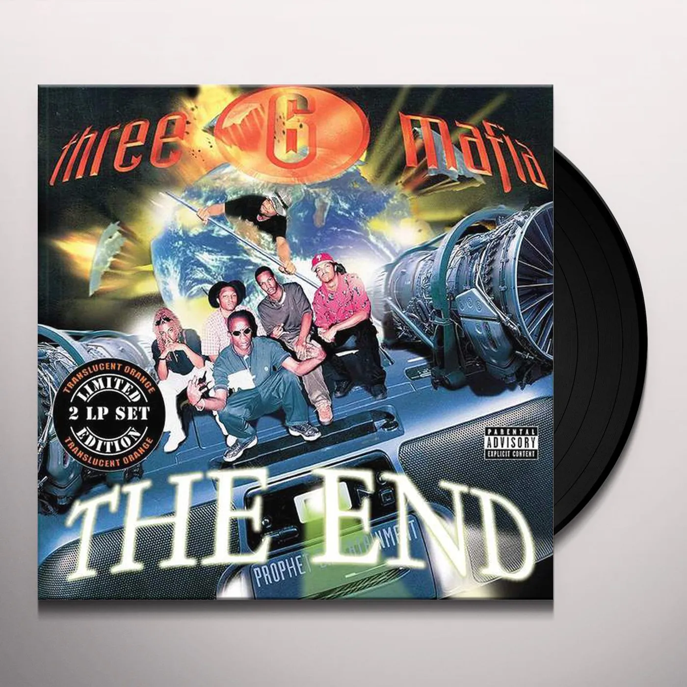 Three 6 Mafia END Vinyl Record